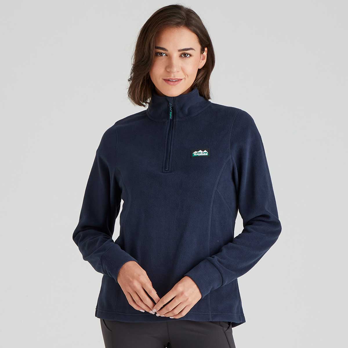 Ridgeline Narvik Women's Fleece Pullover - Navy Ridgeline Narvik Women's Fleece Pullover - Navy