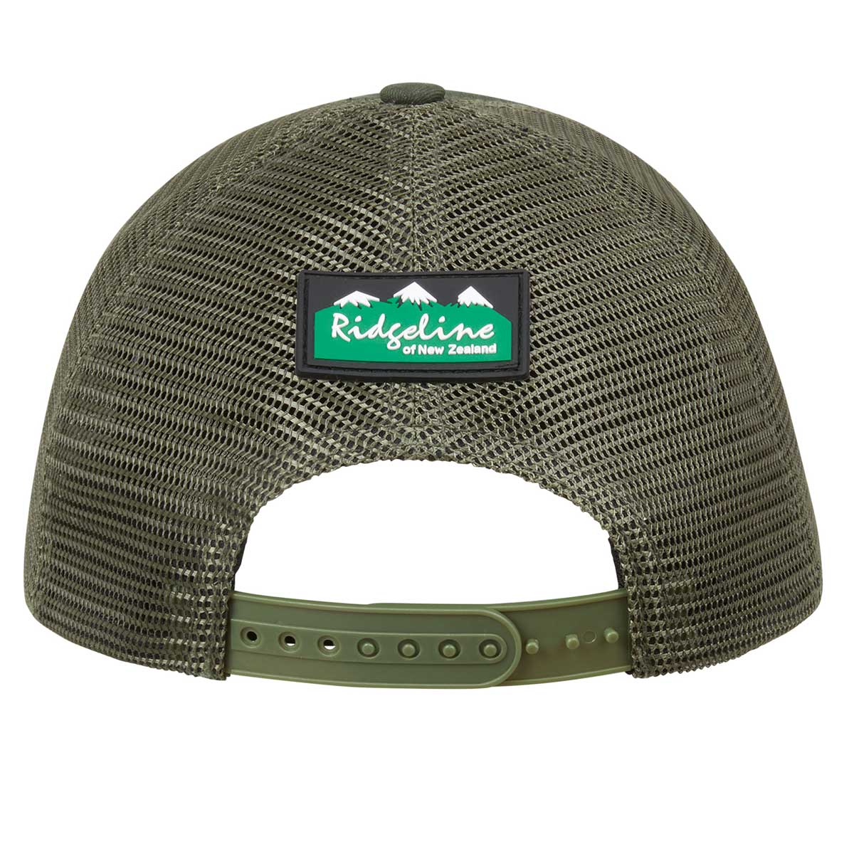 Ridgeline RLNZ Trucker Cap - Olive - Rear Ridgeline RLNZ Trucker Cap - Olive - Rear