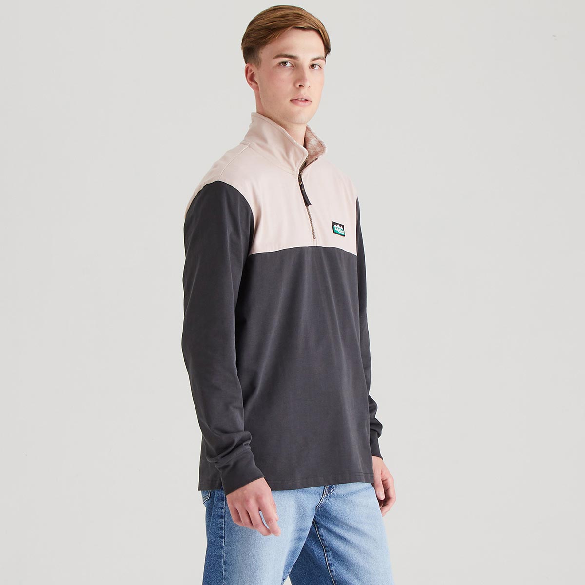 Ridgeline Salthouse Zip Top - Shale Ridgeline Salthouse Zip Top - Shale