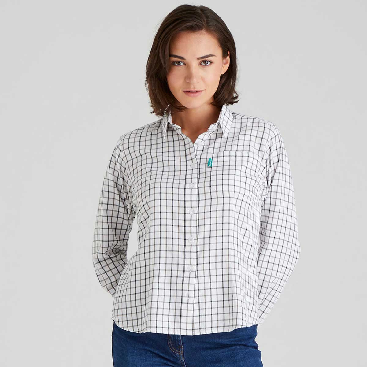 Ridgeline Sedgebrook Women's Checked Shirt - Deep Forest Ridgeline Sedgebrook Women's Checked Shirt - Deep Forest