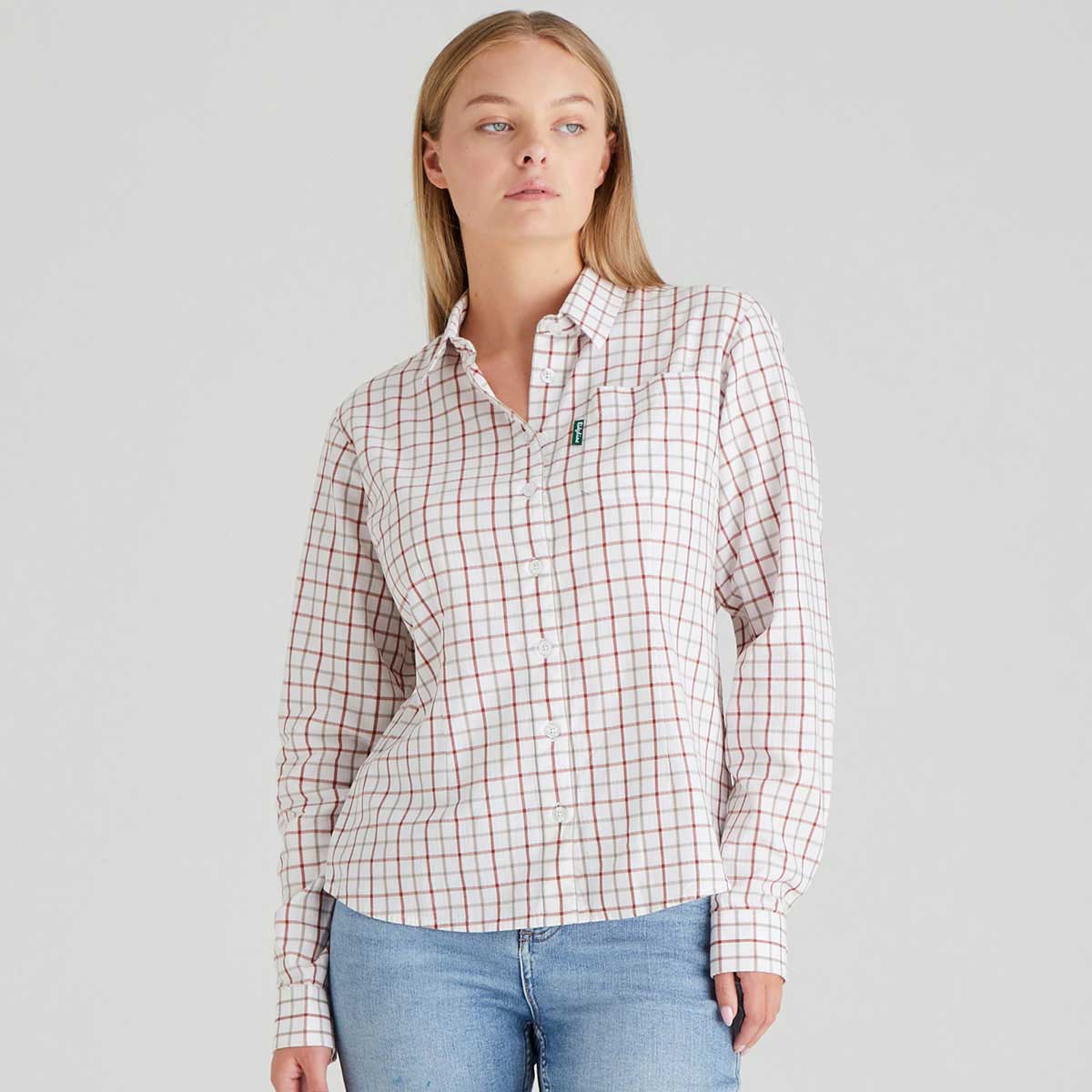 Ridgeline Sedgebrook Women's Checked Shirt - Russet Ridgeline Sedgebrook Women's Checked Shirt - Russet