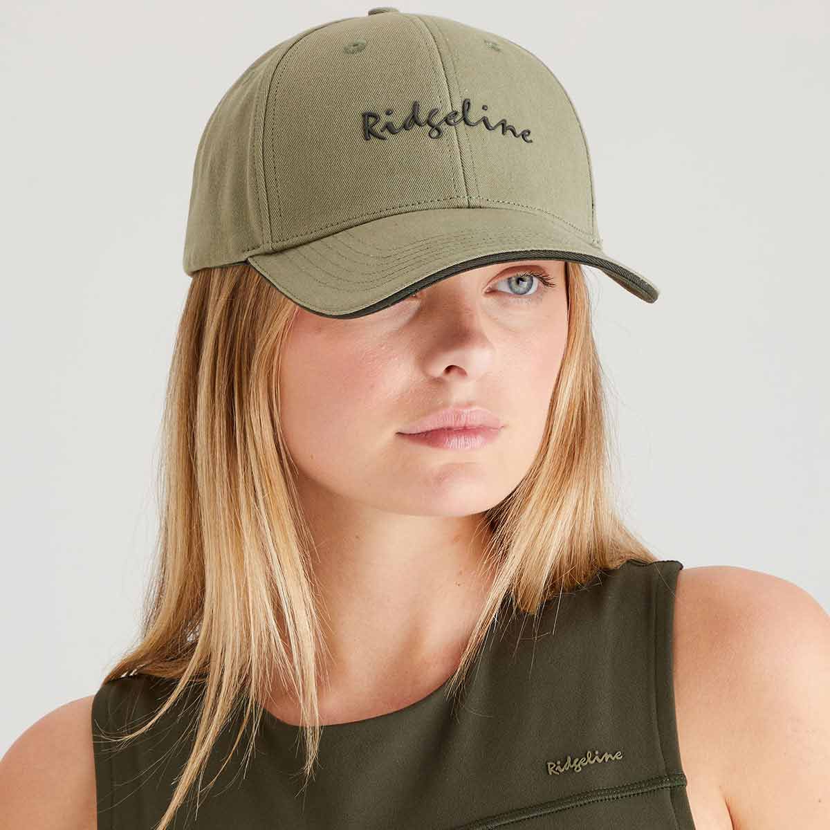 Ridgeline Signature Cap - Khaki Green Ridgeline Signature Cap - Khaki Green