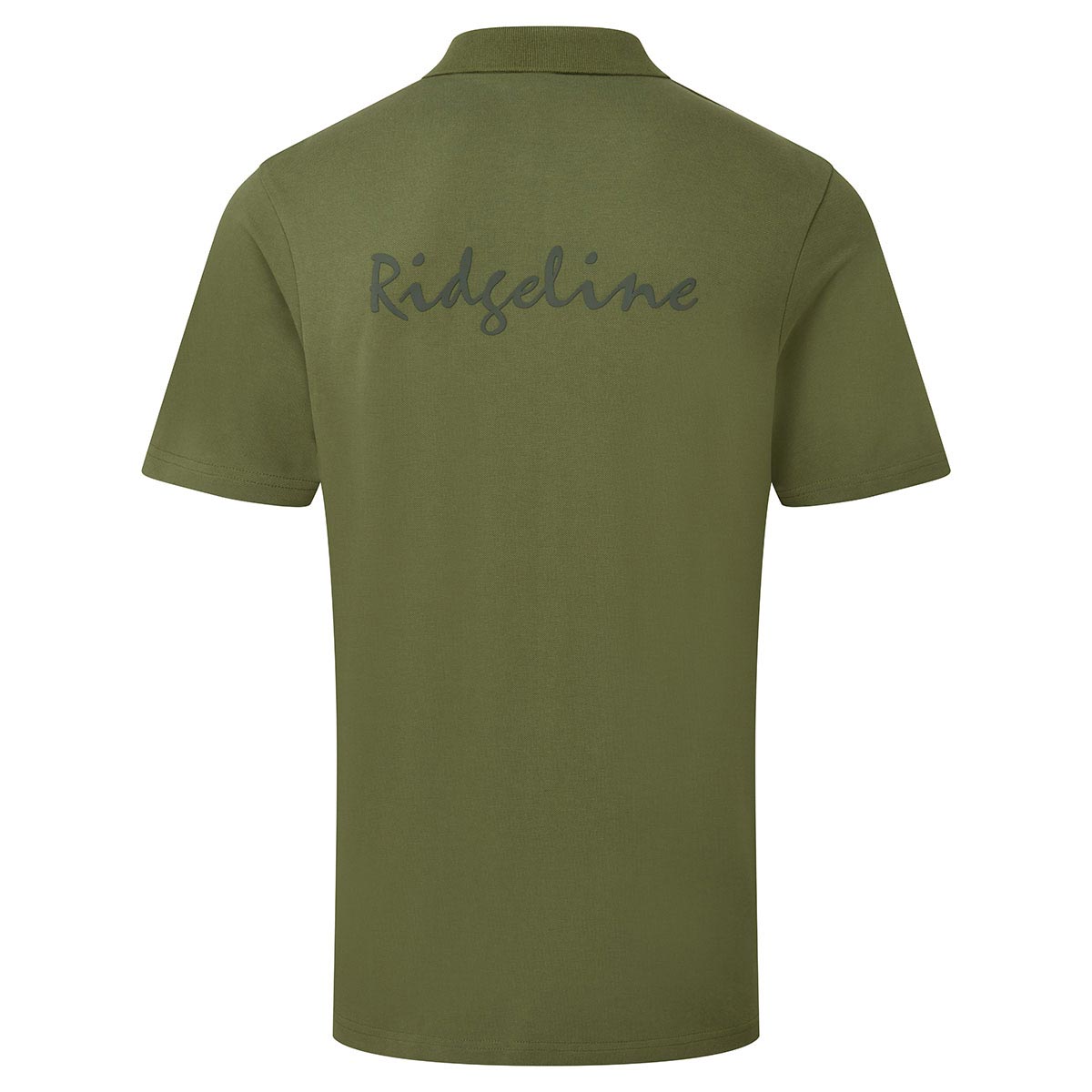 Ridgeline Signature Polo Shirt - Fern Green - Rear Ridgeline Signature Polo Shirt - Fern Green - Rear