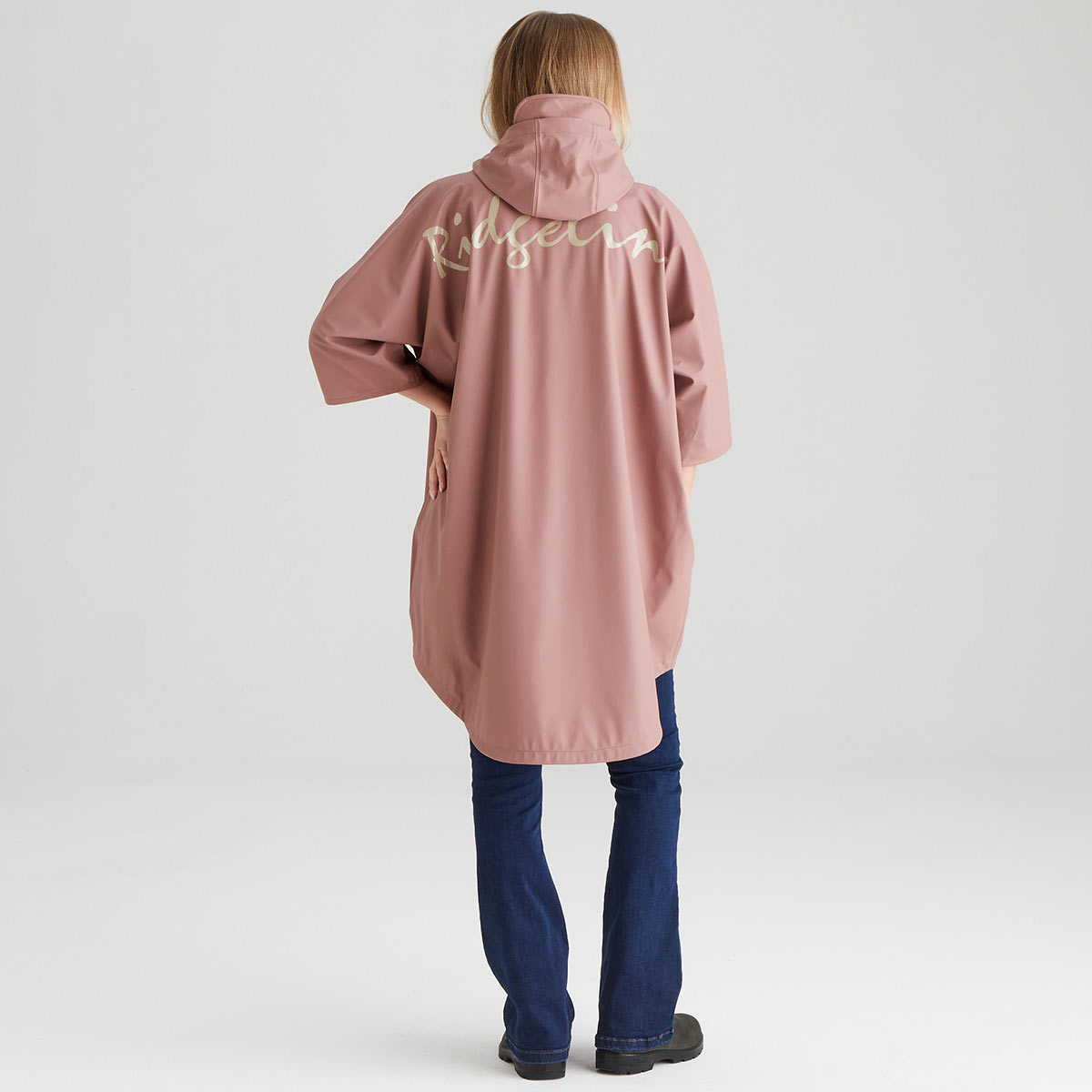 Ridgeline Signature Poncho - Dusky Pink - Rear Ridgeline Signature Poncho - Dusky Pink - Rear