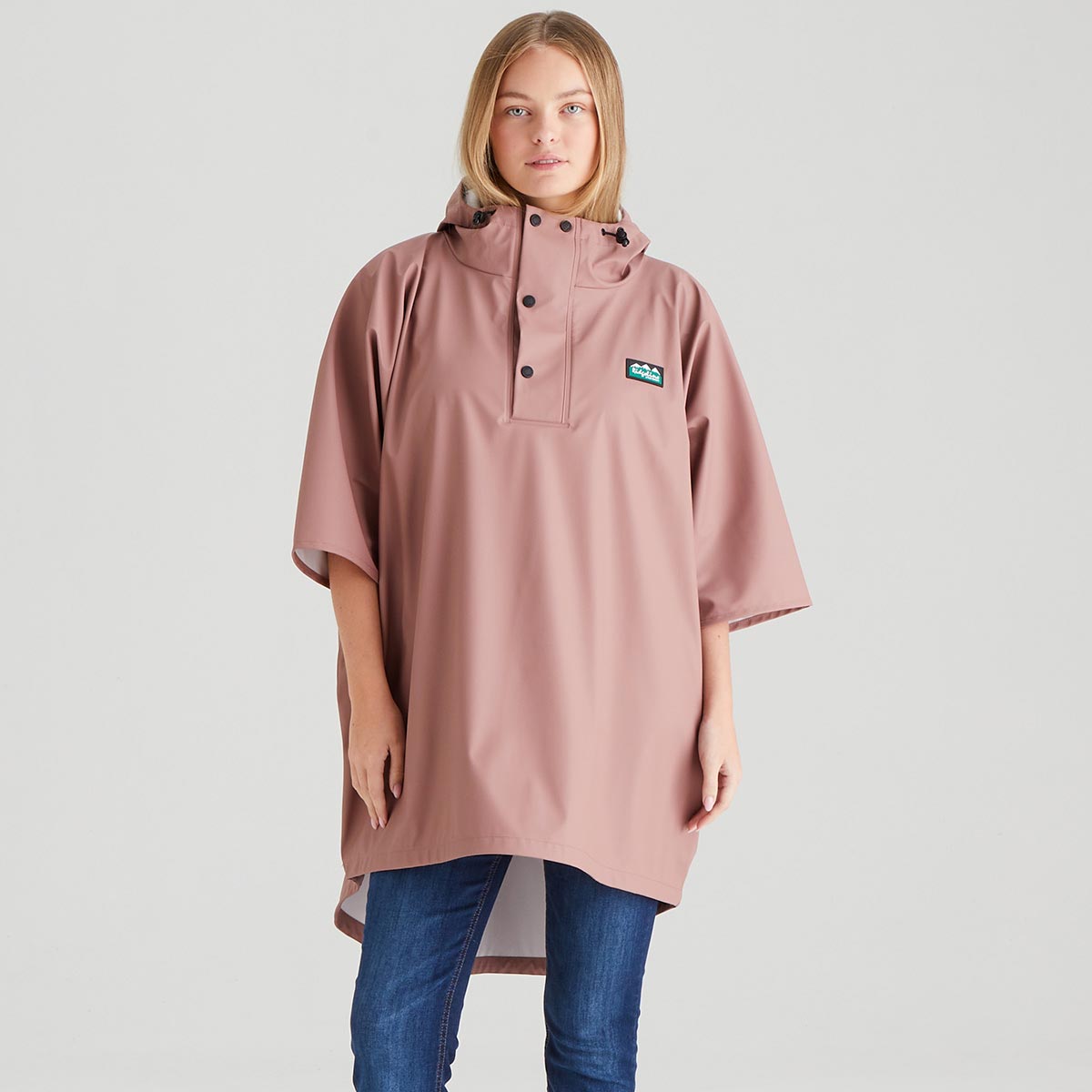 Ridgeline Signature Poncho - Dusky Pink Ridgeline Signature Poncho - Dusky Pink