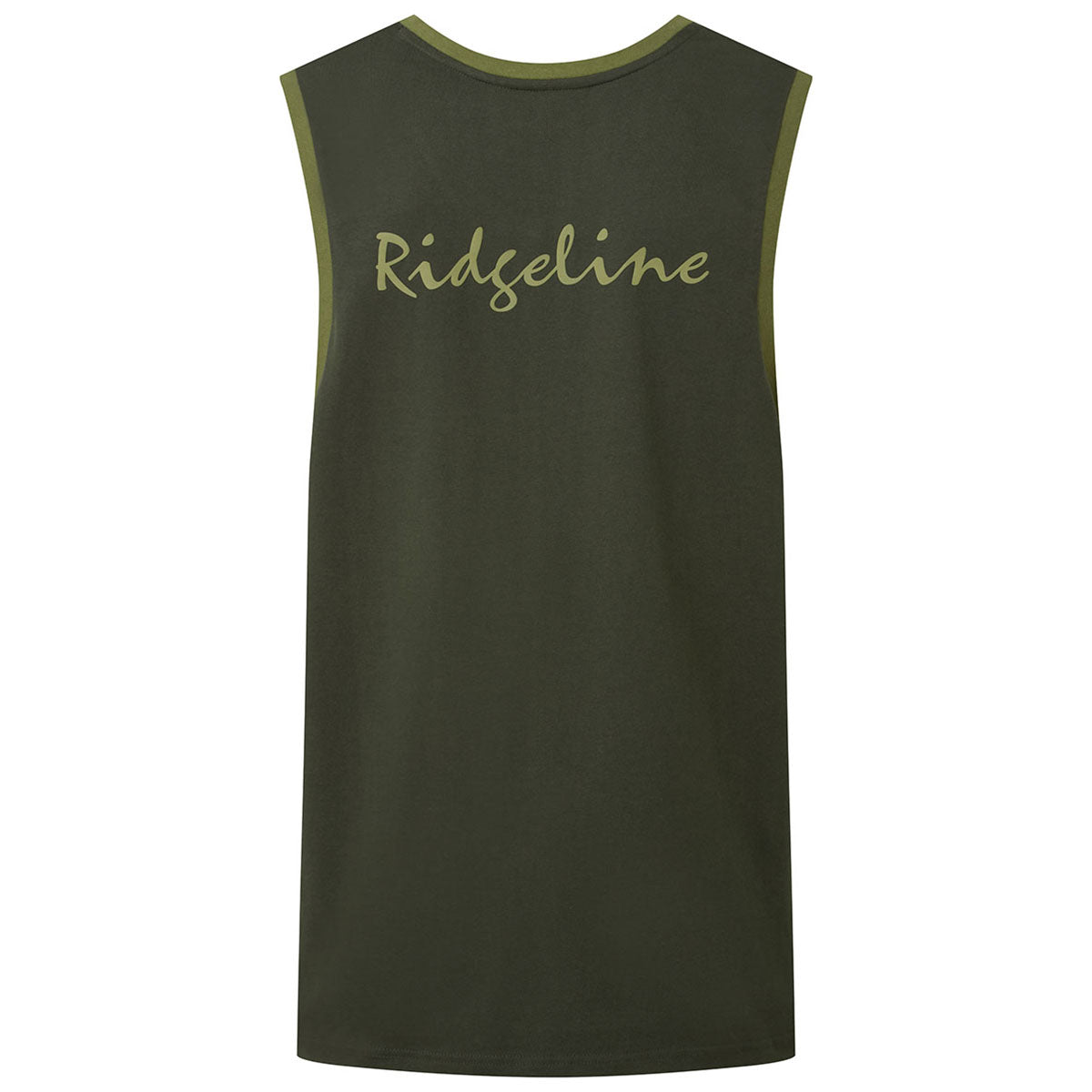 Ridgeline Signature Singlet - Deep Forest - Rear Ridgeline Signature Singlet - Deep Forest - Rear