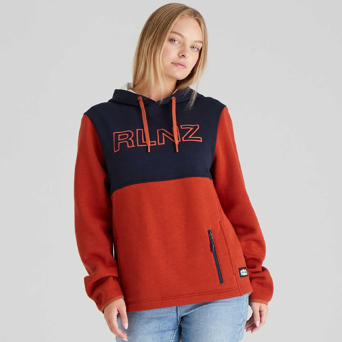 Ridgeline South Island Womens Hoodie - Russet - Front Ridgeline South Island Womens Hoodie - Russet - Front