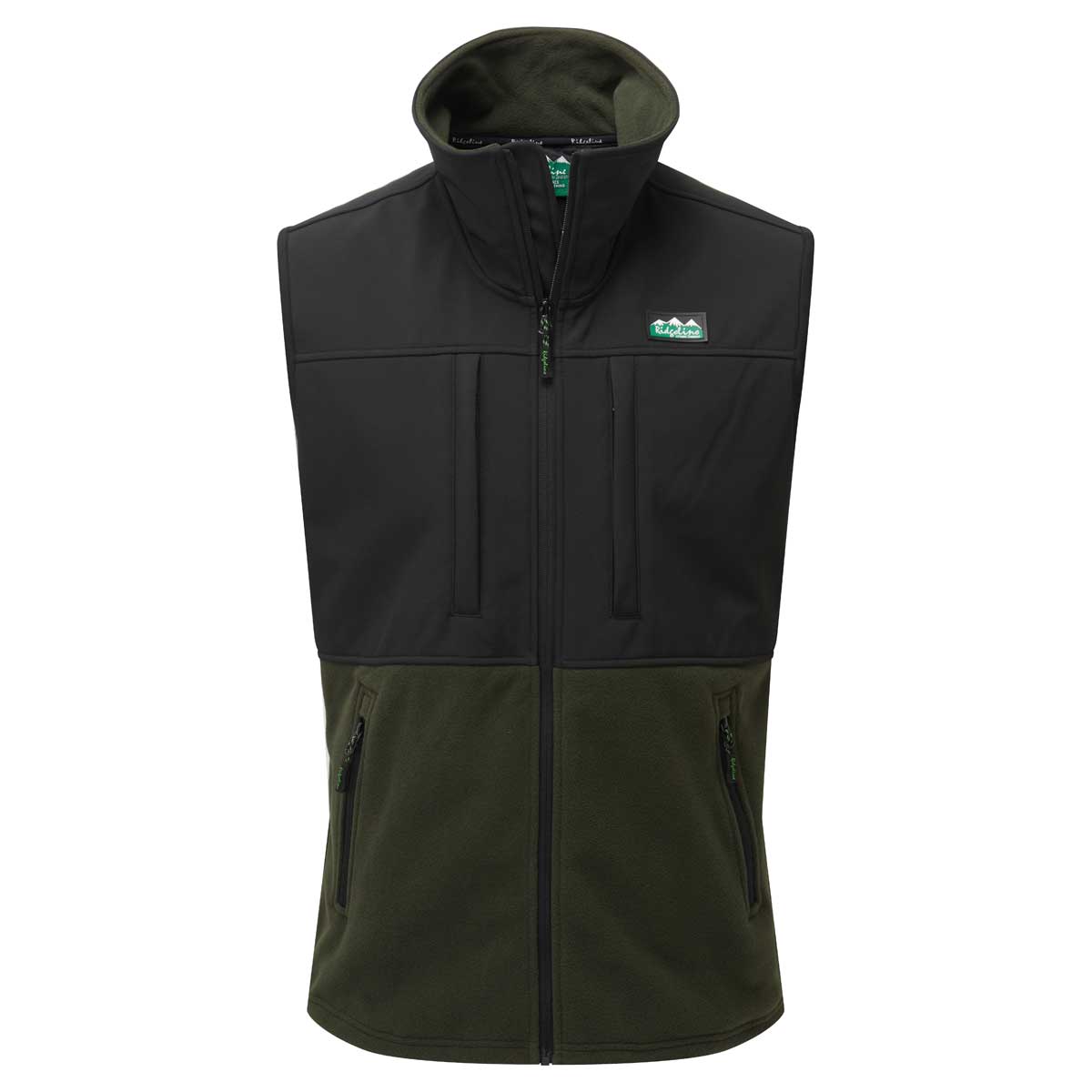 Ridgeline Women's Hybrid Vest - olive/black Ridgeline Women's Hybrid Vest - olive/black