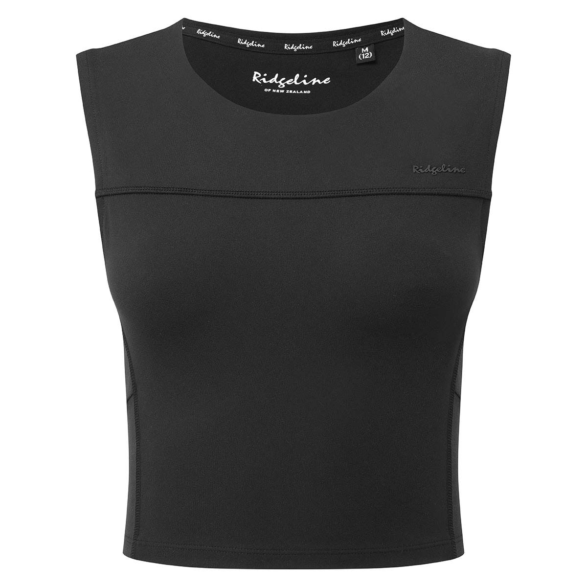 Ridgeline Women's Infinity Crop Top - Black Ridgeline Women's Infinity Crop Top - Black
