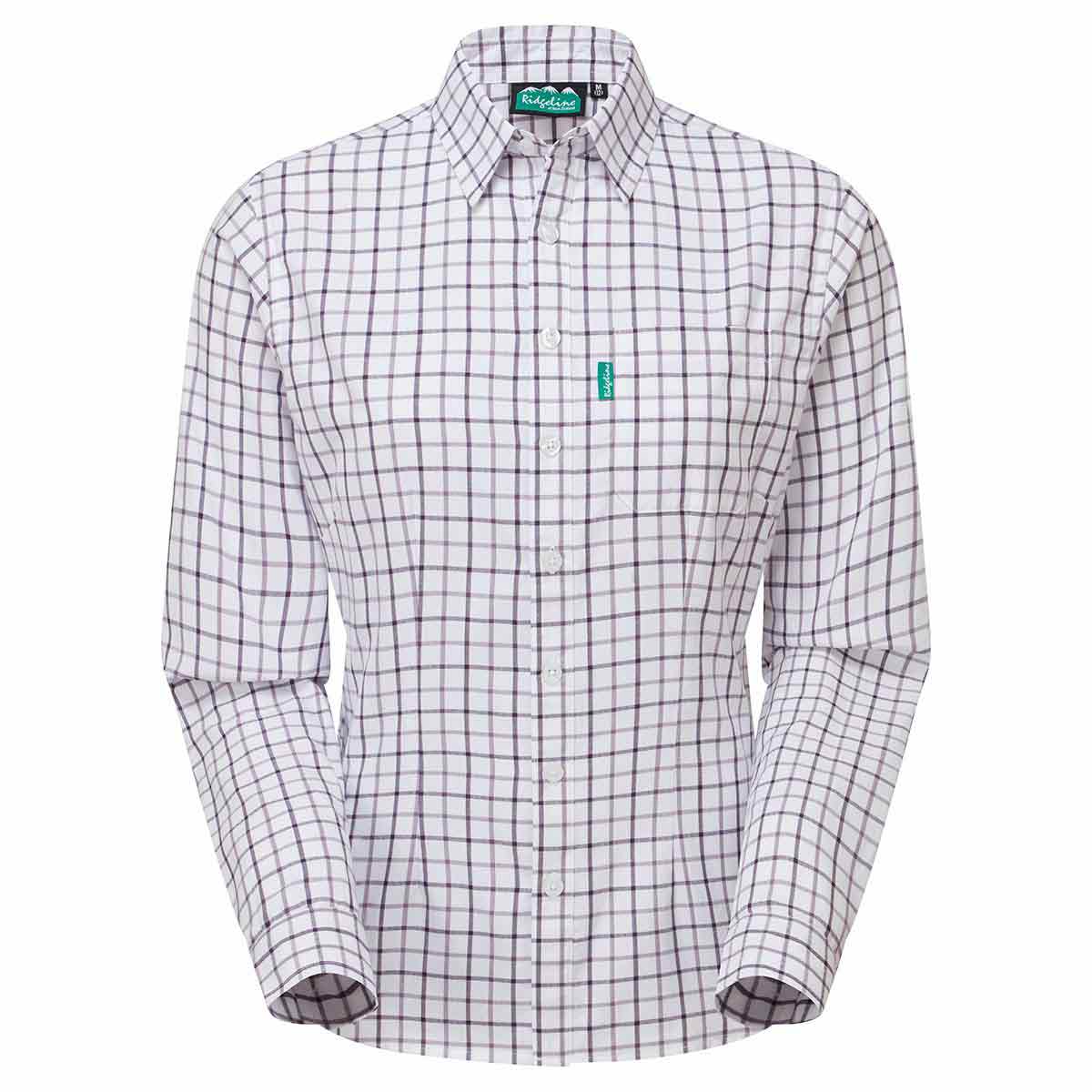 Ridgeline Women's Sedgebrook Checked Shirt - Nightshade/Lilac Ridgeline Women's Sedgebrook Checked Shirt - Nightshade/Lilac