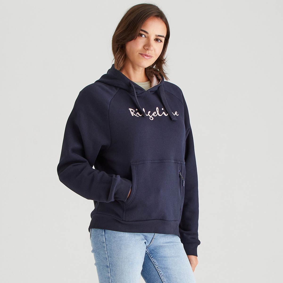 Ridgeline Women's Signature Hoodie - Navy Ridgeline Women's Signature Hoodie - Navy