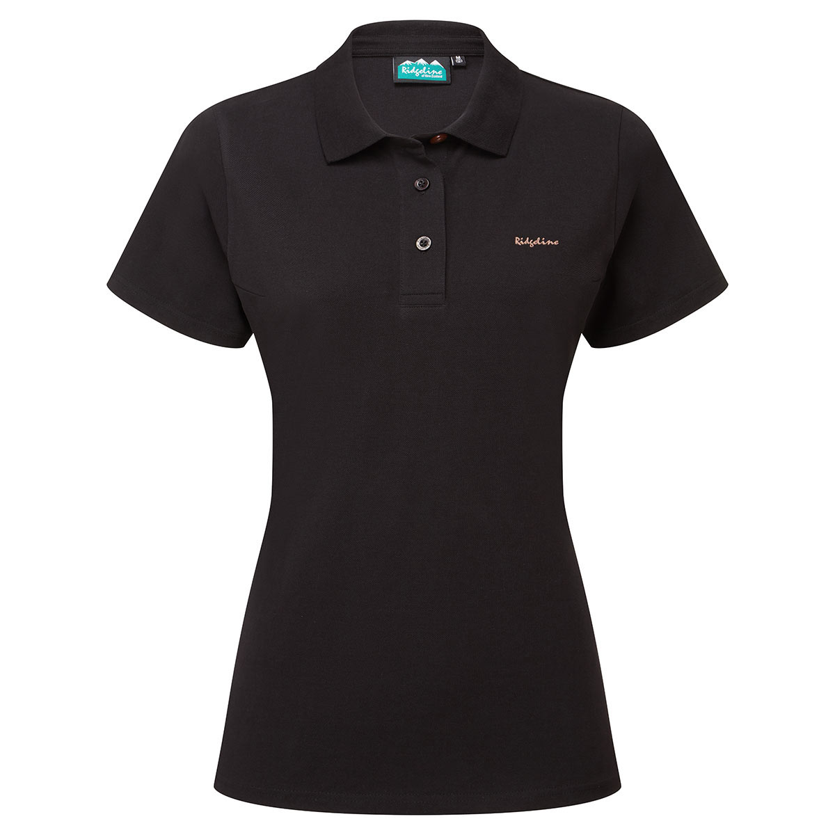 Ridgeline Women's Signature Polo Shirt - Black Ridgeline Women's Signature Polo Shirt - Black