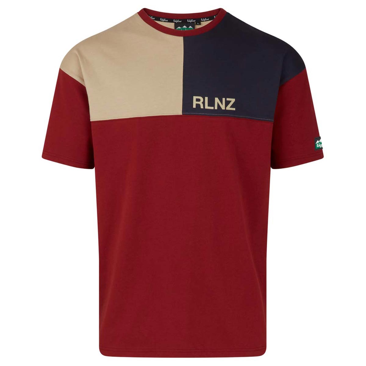 Ridgeline Ridgeline Backslider T-Shirt - Rhubarb Multi - Front Ridgeline Ridgeline Backslider T-Shirt - Rhubarb Multi - Front