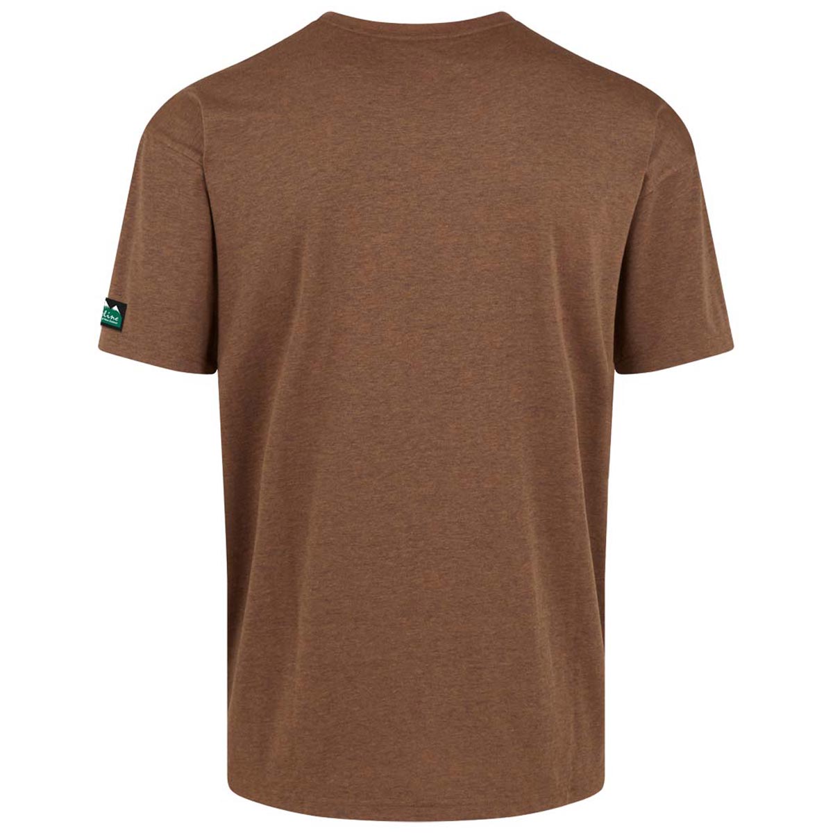 Ridgeline Basis T-Shirt - Ochre Marl - Back Ridgeline Basis T-Shirt - Ochre Marl - Back