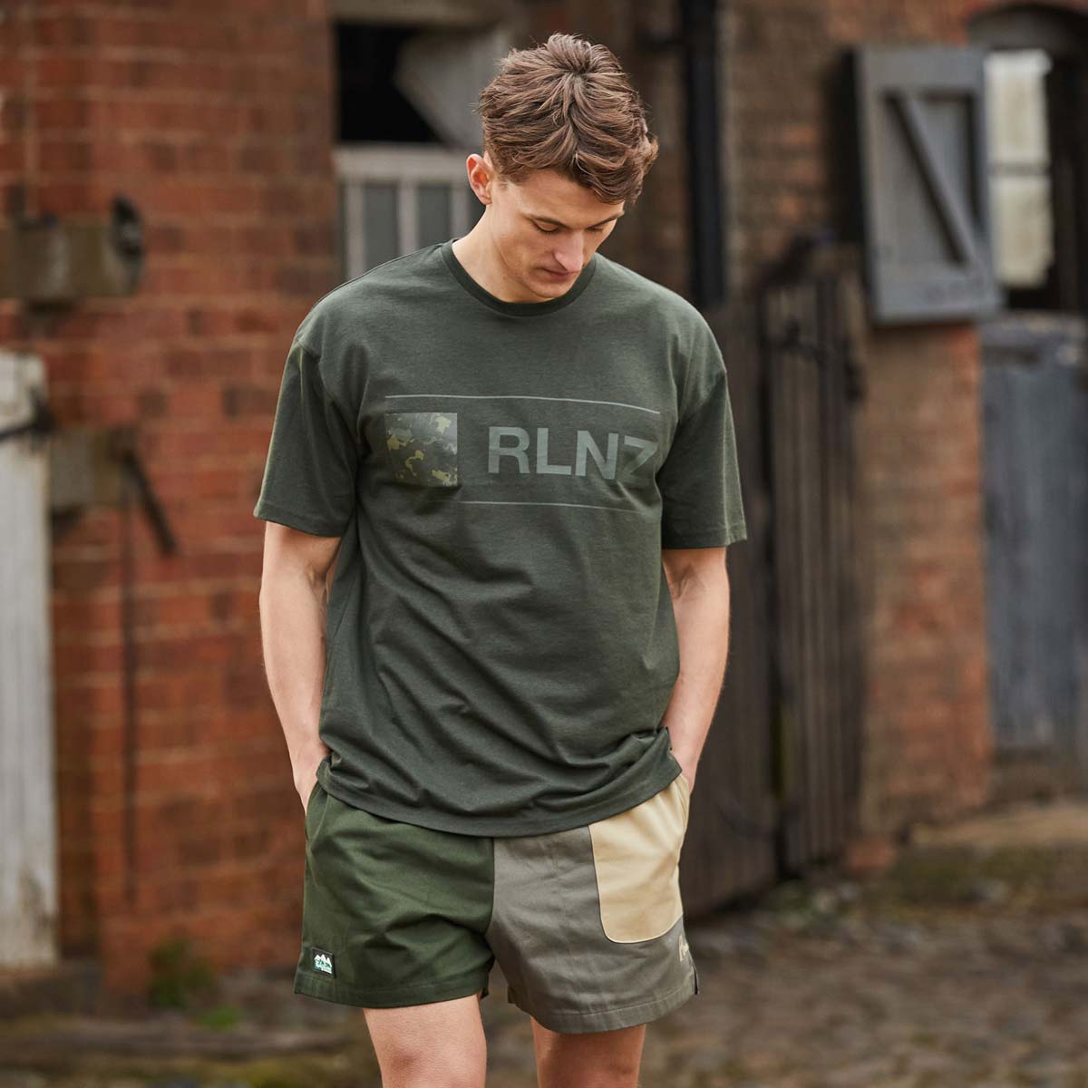 Ridgeline Basis T-Shirt - Olive Marl Ridgeline Basis T-Shirt - Olive Marl