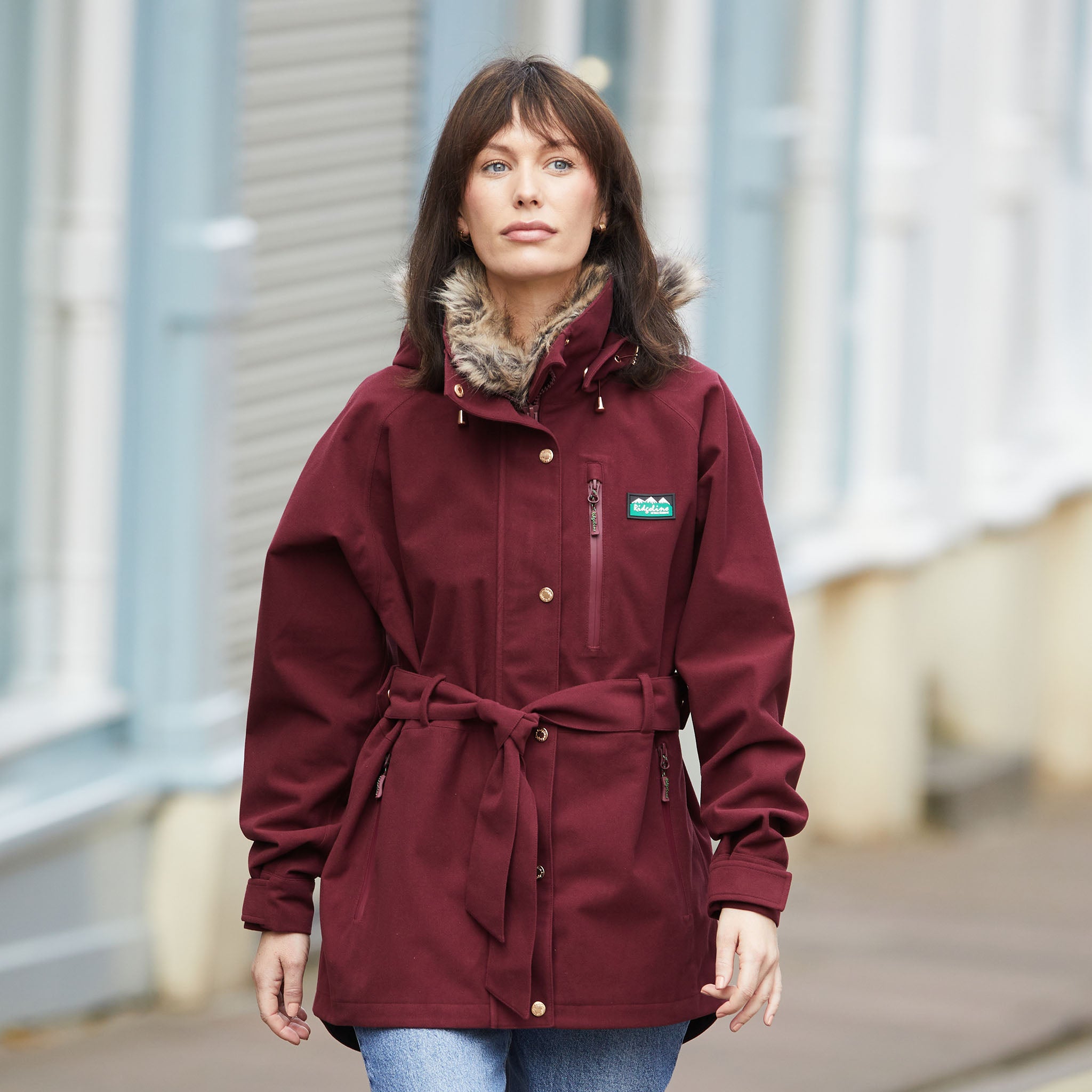 Ridgeline Ladies Jacket in Monsoon Nordic style - Winter Berry lifestyle Ridgeline Ladies Jacket in Monsoon Nordic style - Winter Berry lifestyle