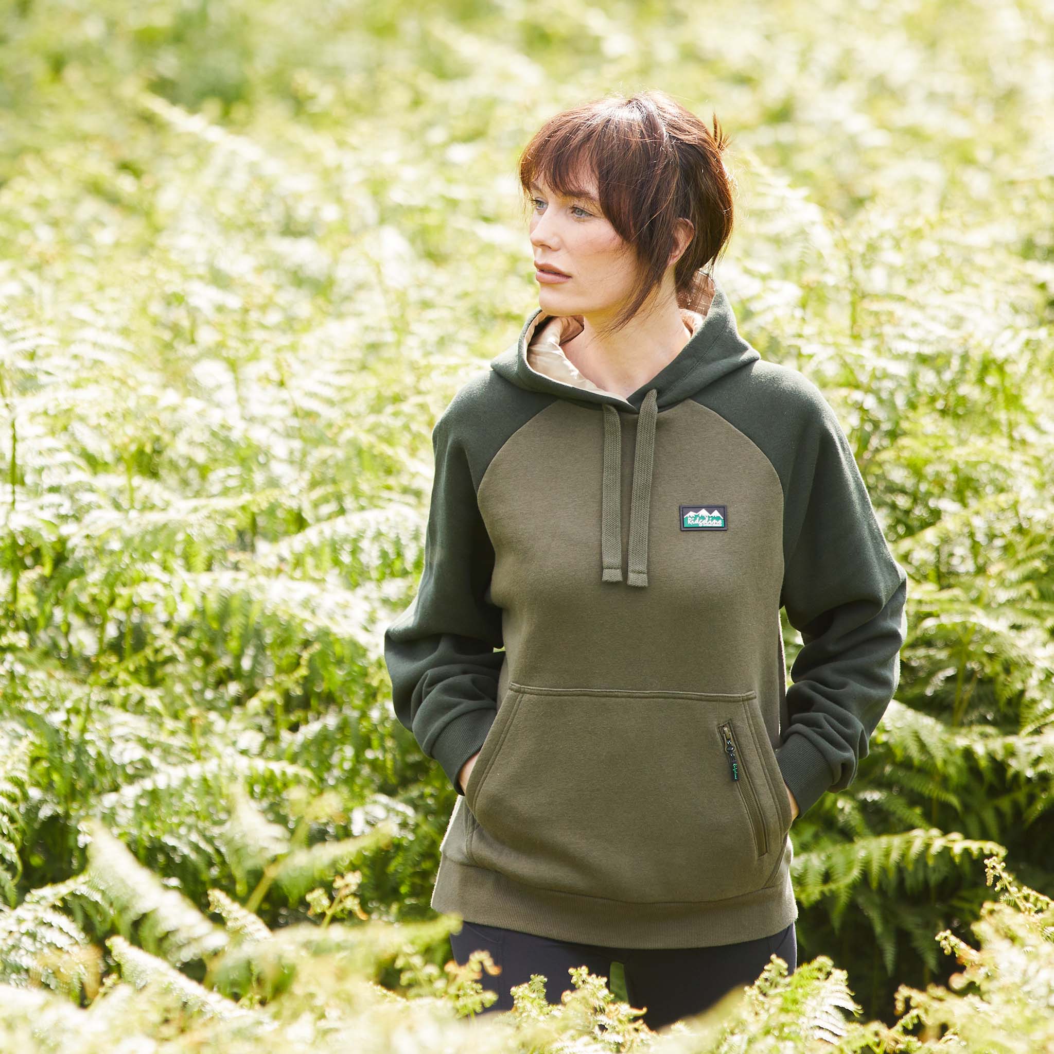 Ridgeline Ladies North Island Hoodie - ivy green lifestyle Ridgeline Ladies North Island Hoodie - ivy green lifestyle