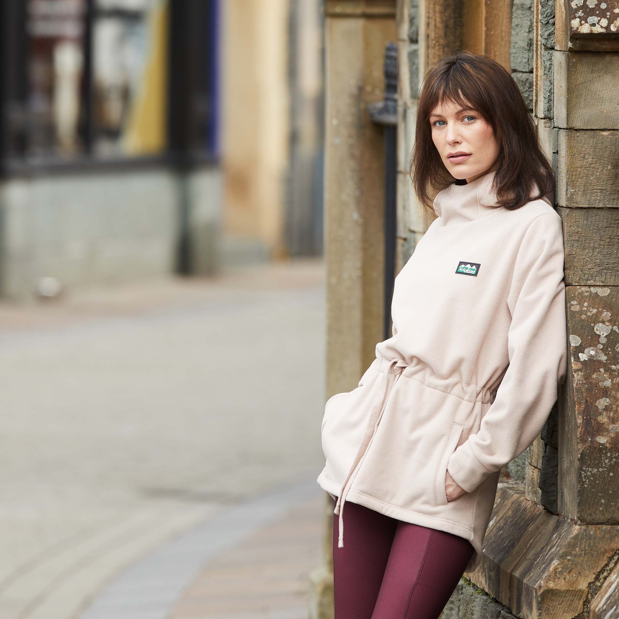 Ridgeline Ladies Salt Marsh Fleece Hoodie - Mushroom Ridgeline Ladies Salt Marsh Fleece Hoodie - Mushroom