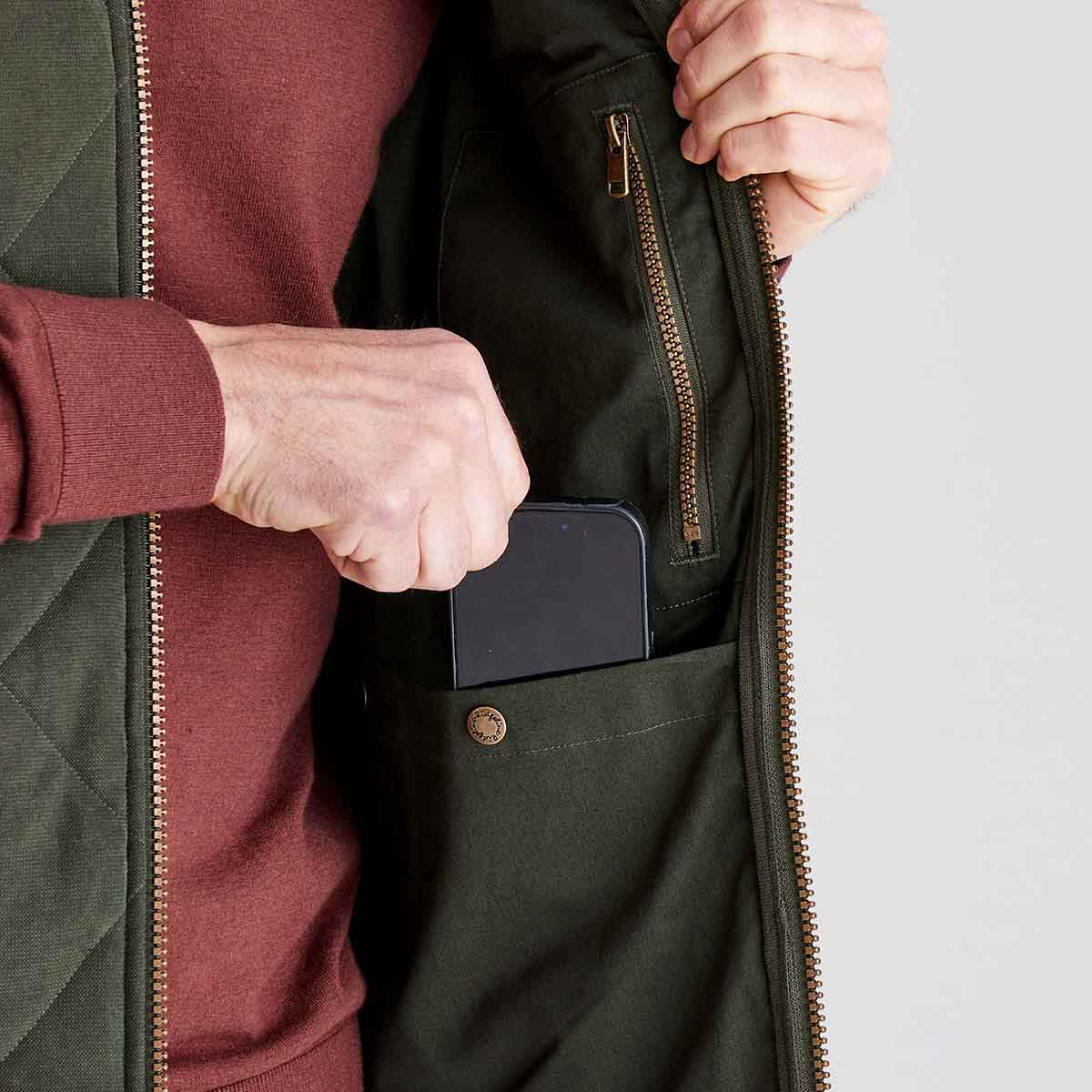 Ridgeline Men's Wester Skeld Gilet - Deep Forest - Pockets Ridgeline Men's Wester Skeld Gilet - Deep Forest - Pockets