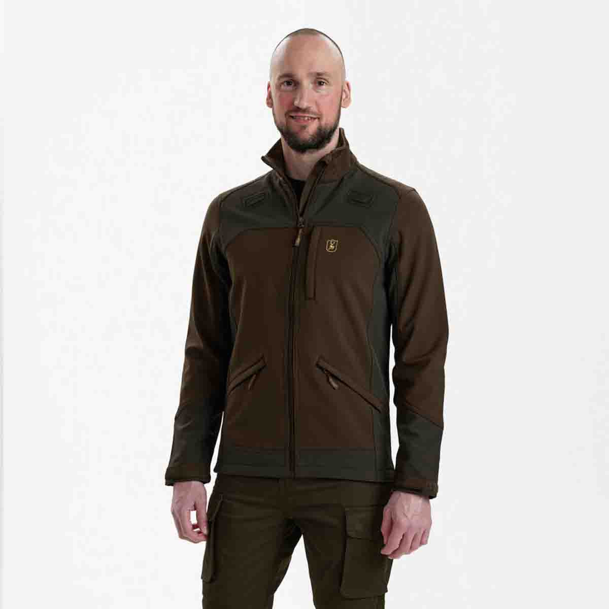 Deerhunter Rogaland Softshell Jacket - On Model Deerhunter Rogaland Softshell Jacket - On Model