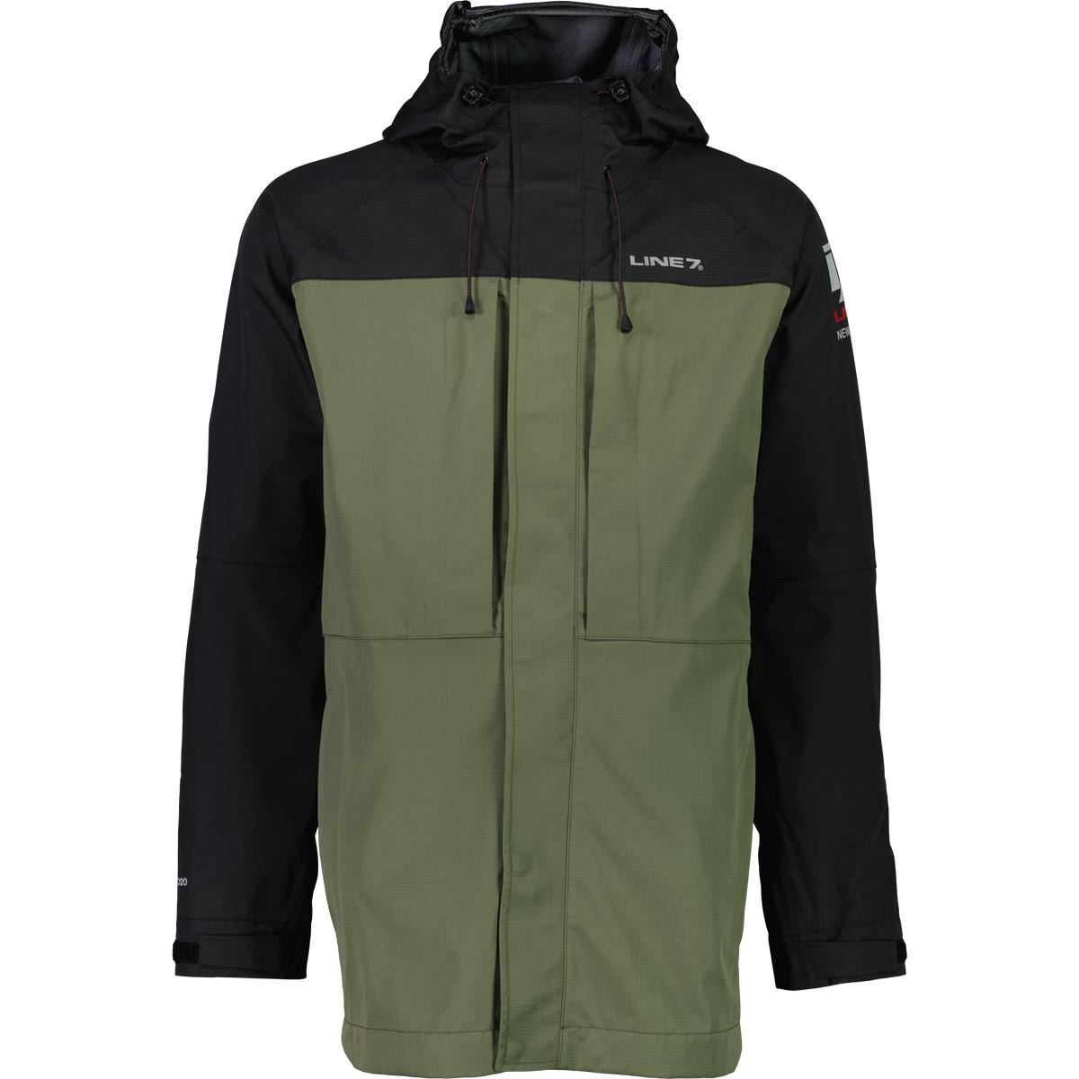Line 7 Territory Storm Pro20 Waterproof 3 Layer Jacket - Moss Line 7 Territory Storm Pro20 Waterproof 3 Layer Jacket - Moss