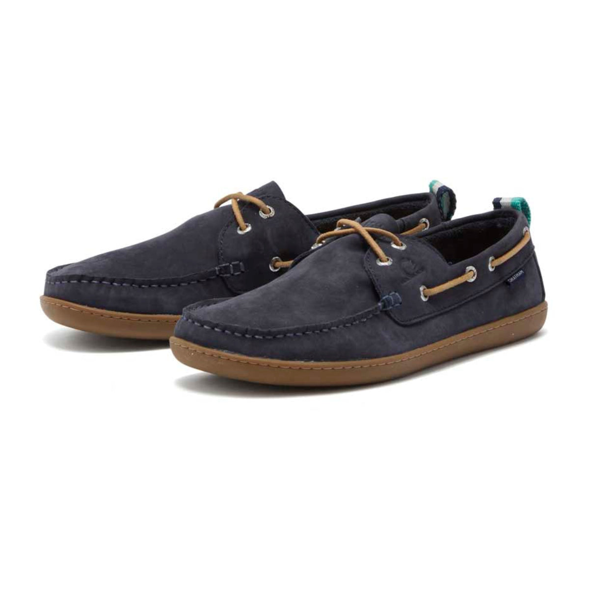 Chatham Eclipse Nubuck Barefoot Boat Shoes - Navy Chatham Eclipse Nubuck Barefoot Boat Shoes - Navy