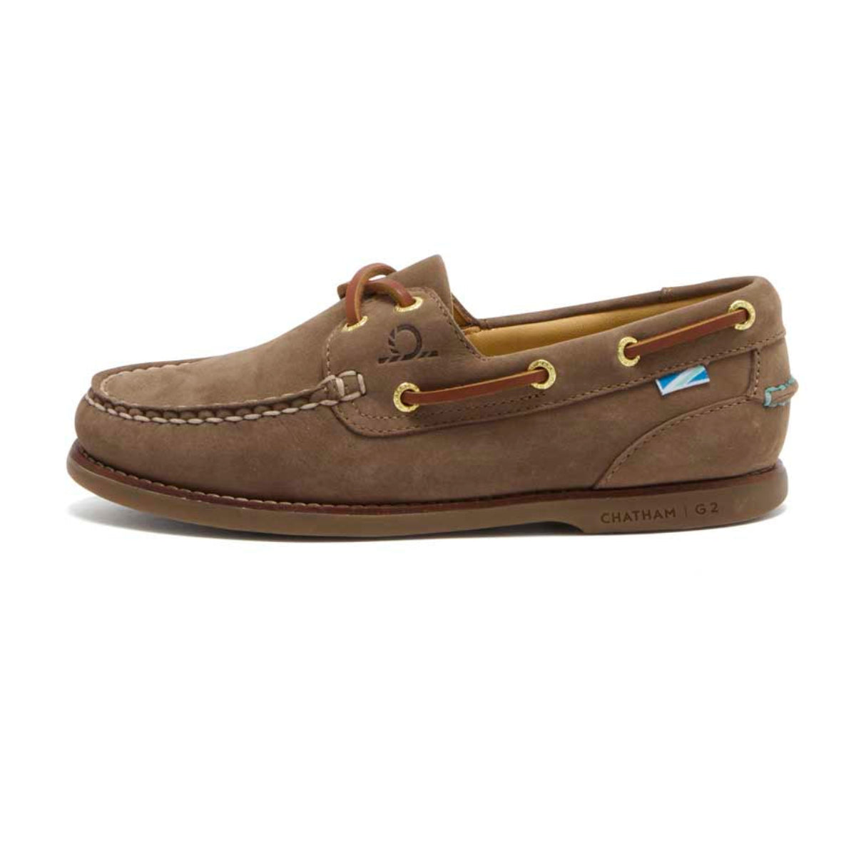 Chatham Lyme Lady G2 Deck Shoes - Fossil - Left Chatham Lyme Lady G2 Deck Shoes - Fossil - Left