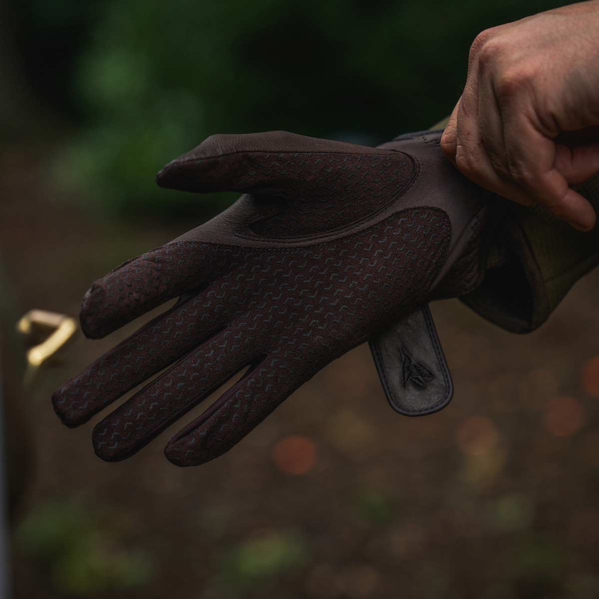 Seeland Aim Leather Shooting Gloves - Palm Detail Seeland Aim Leather Shooting Gloves - Palm Detail