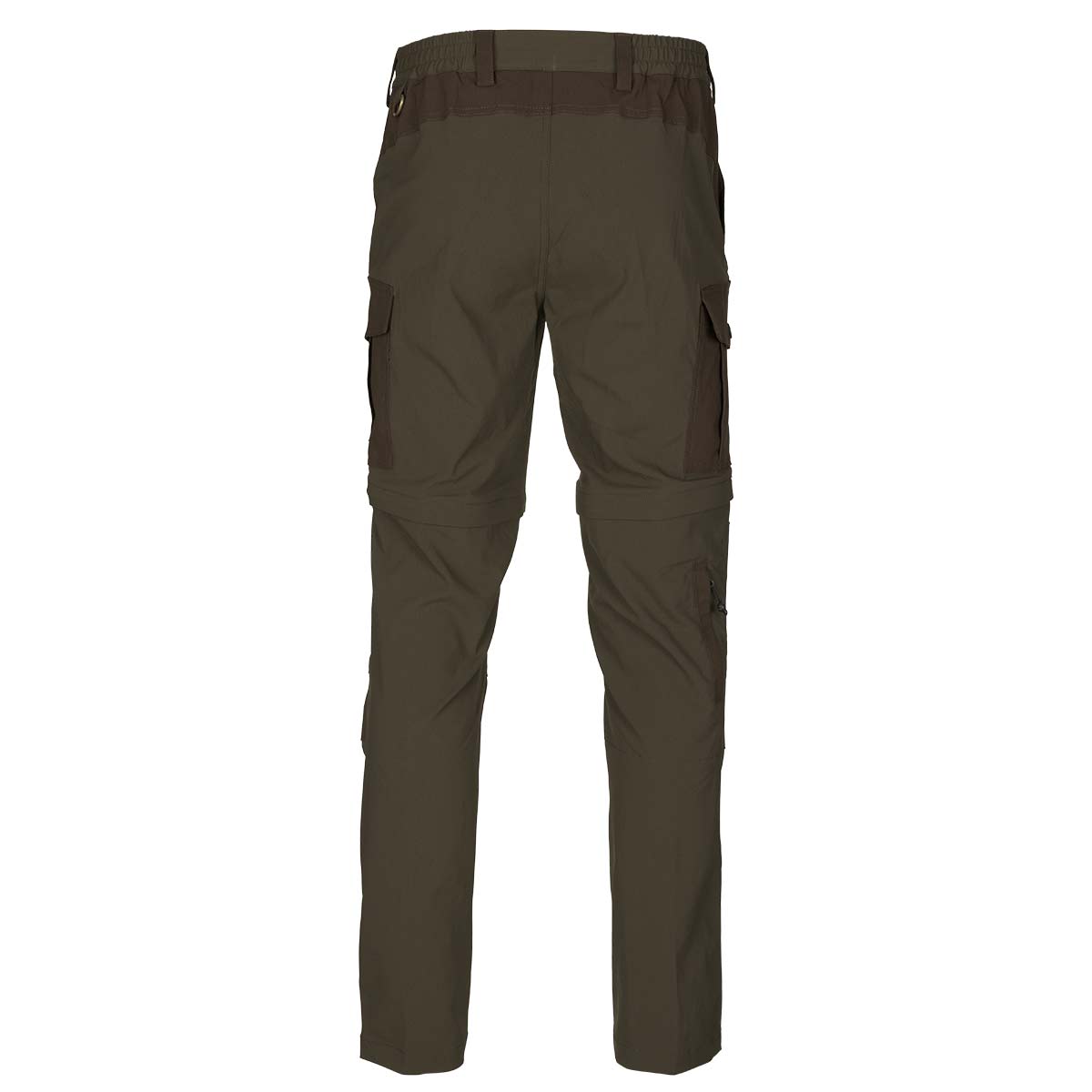 Seeland Birch Zip-off Trousers - Pine Green - Rear Seeland Birch Zip-off Trousers - Pine Green - Rear