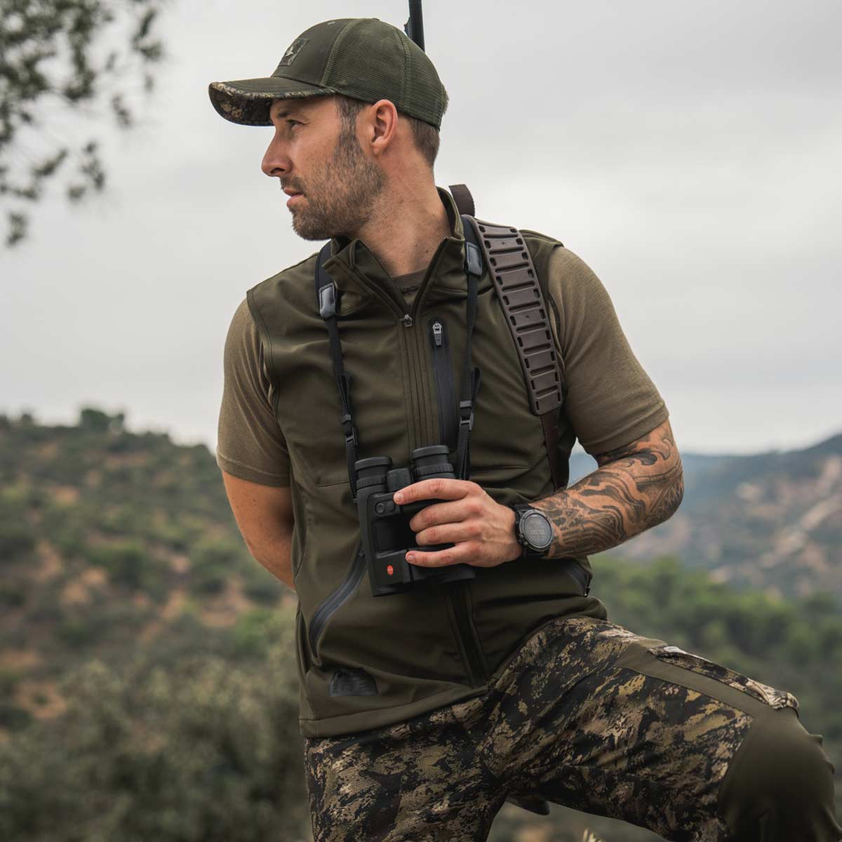 Seeland Chaser Aero Waistcoat - On Model Seeland Chaser Aero Waistcoat - On Model