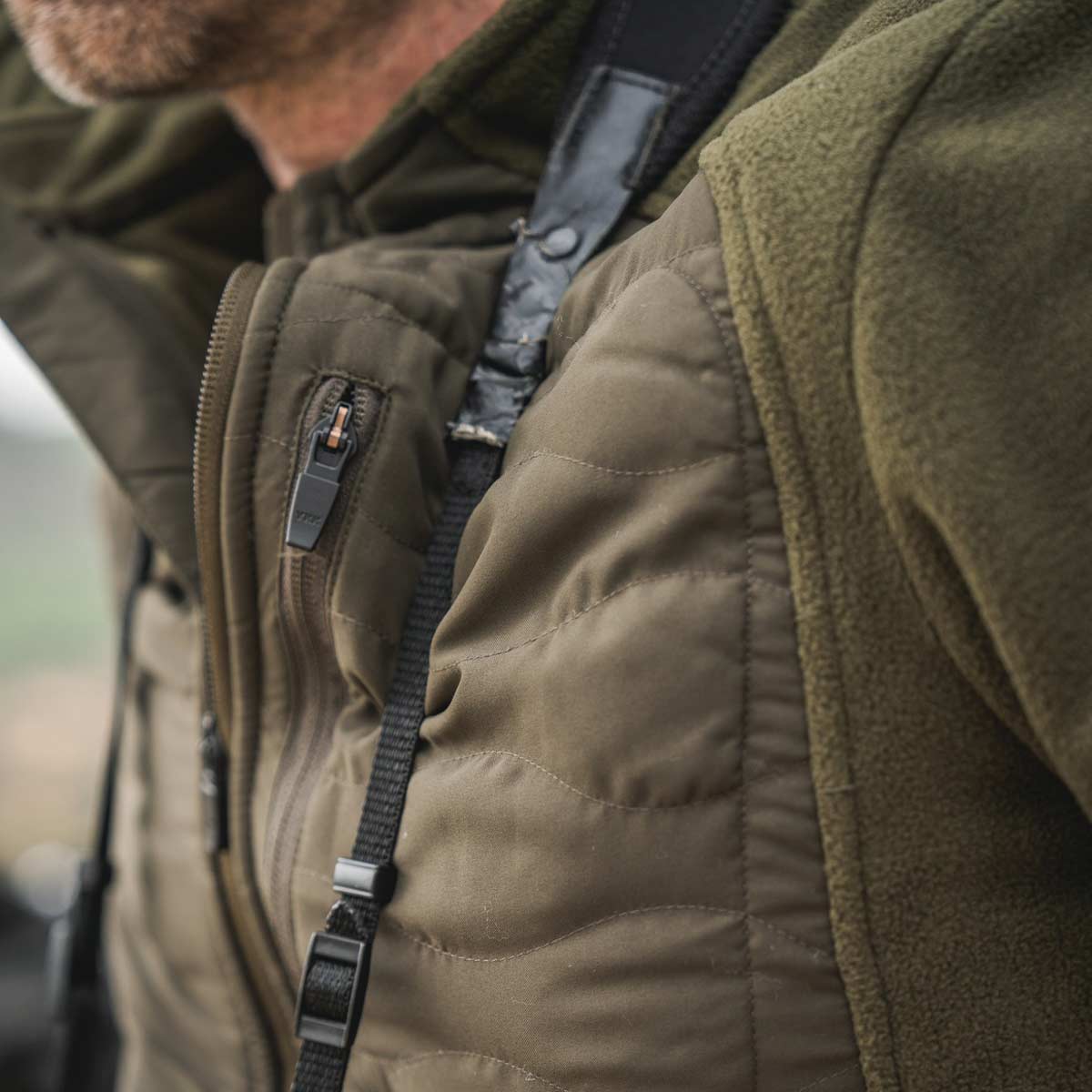 Seeland Gale Fleece Jacket - Chest Pocket Detail Seeland Gale Fleece Jacket - Chest Pocket Detail