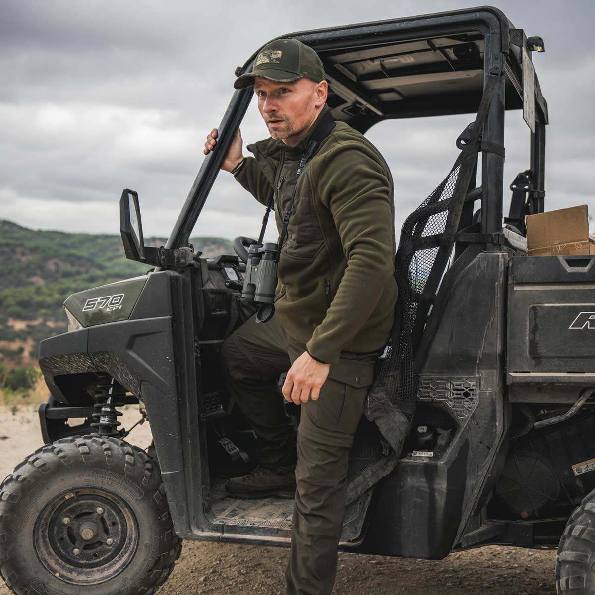 Seeland Gale Fleece Jacket - On Model Seeland Gale Fleece Jacket - On Model