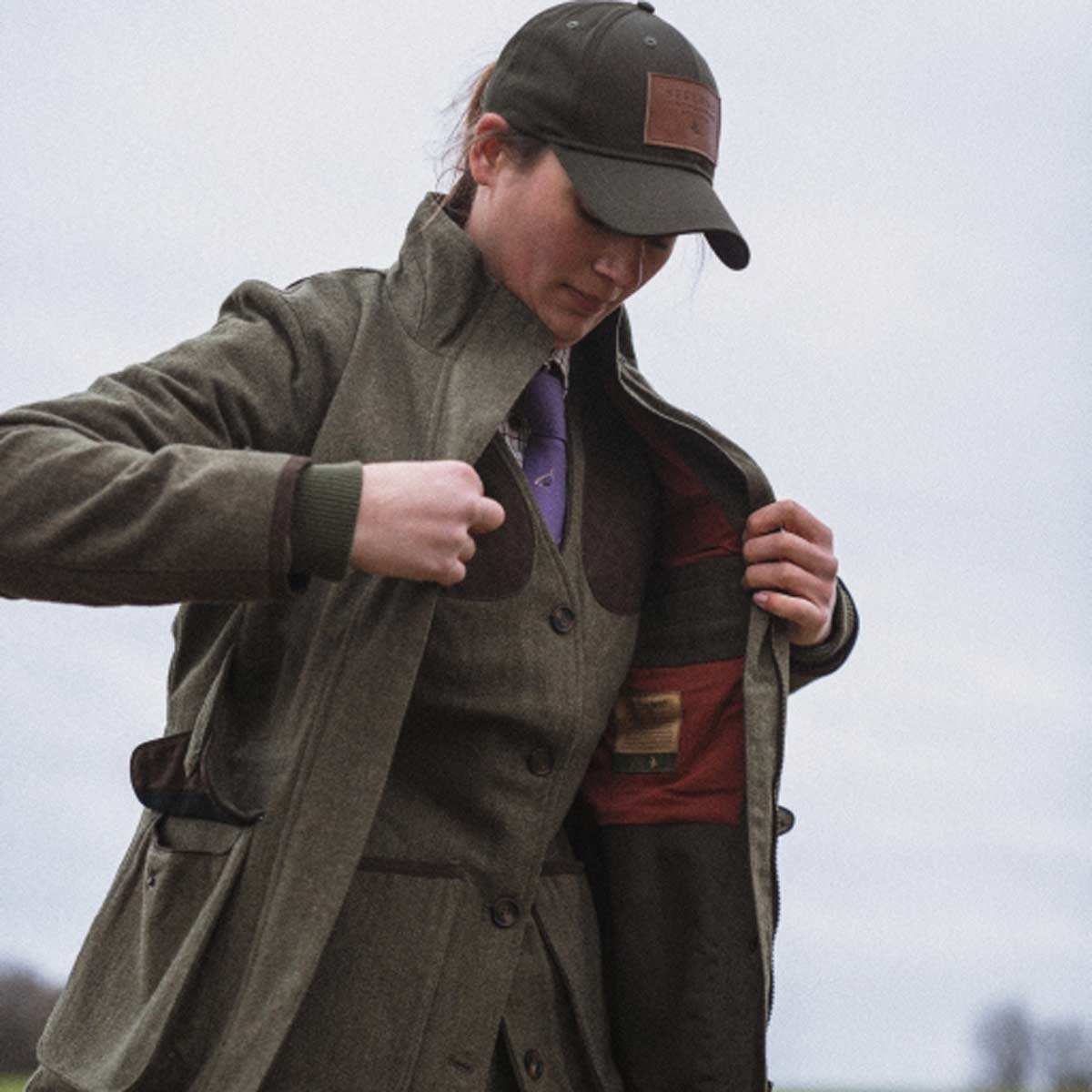 Seeland Hillside Harriet Women's Jacket - Inner Detail Seeland Hillside Harriet Women's Jacket - Inner Detail