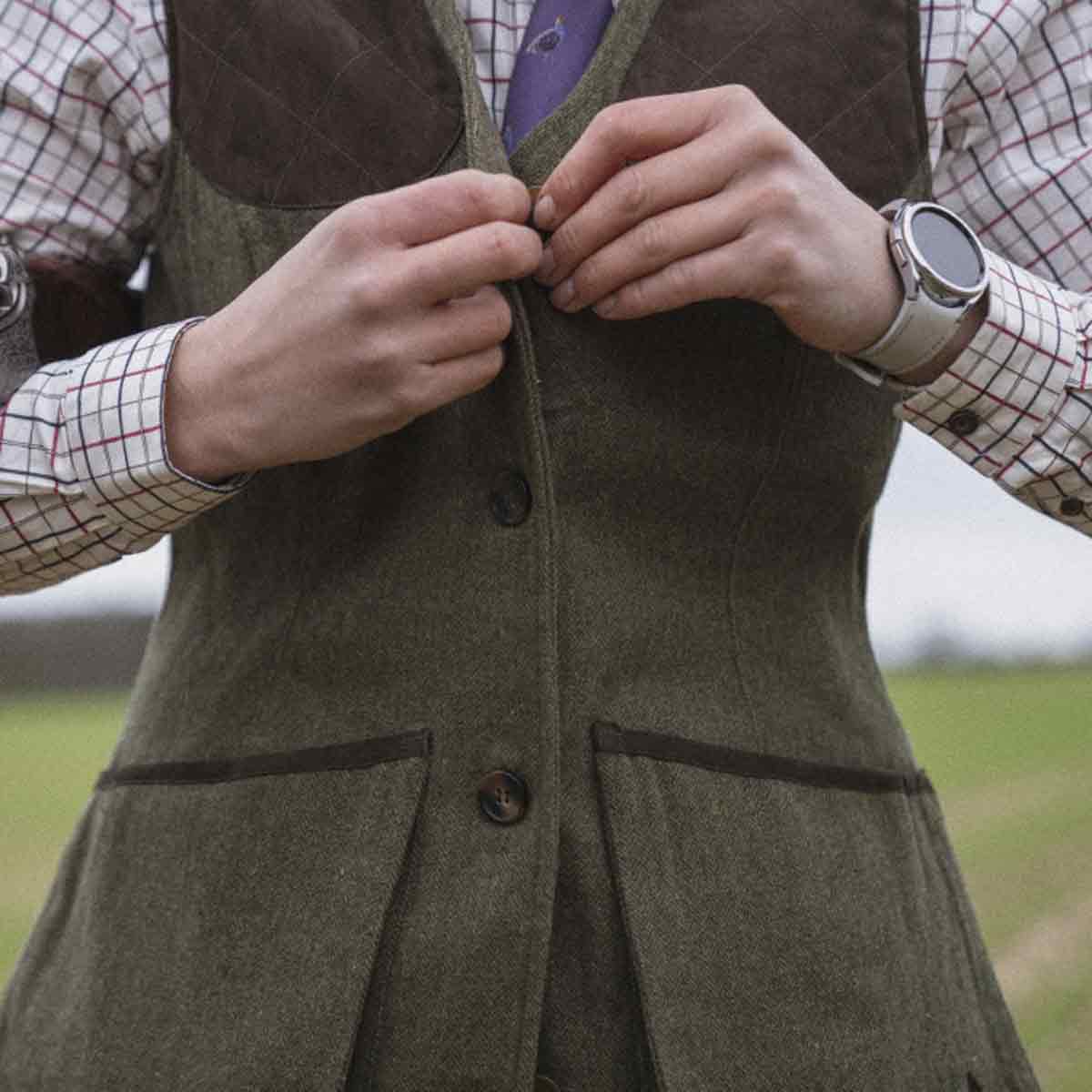 Seeland Hillside Harriet Women's Waistcoat - on model Seeland Hillside Harriet Women's Waistcoat - on model