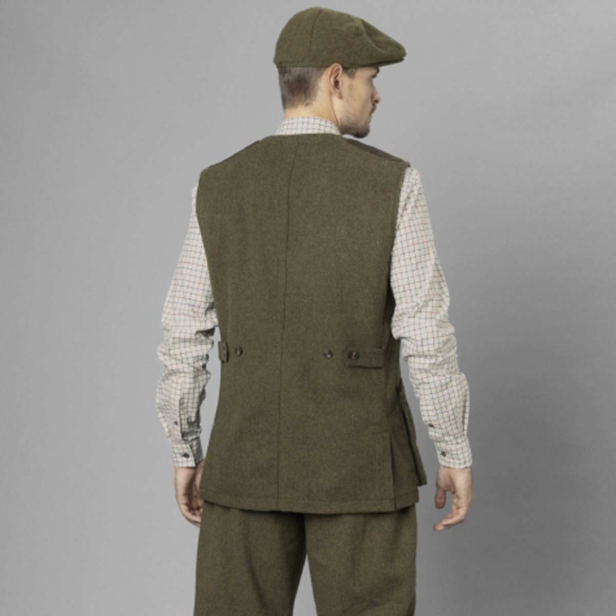 Seeland Hillside Waistcoat - On Model Rear Seeland Hillside Waistcoat - On Model Rear