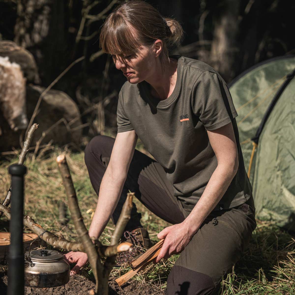 Seeland Leala Women's T-Shirt - On Model Seeland Leala Women's T-Shirt - On Model