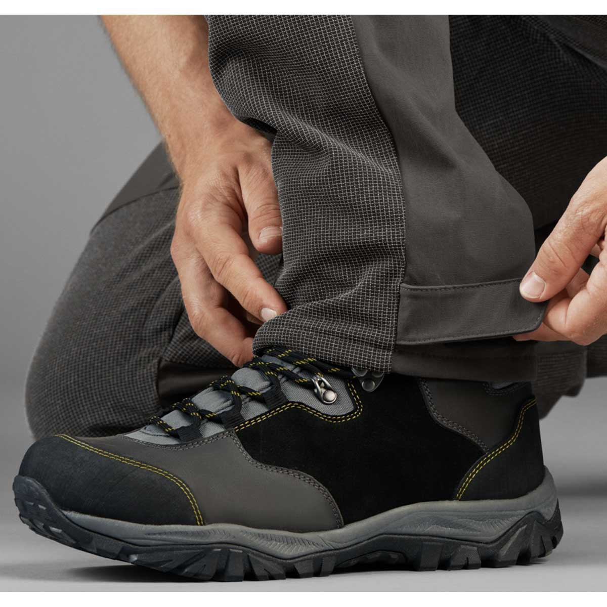 Seeland Outdoor Membrane Trousers - raven ankle detail Seeland Outdoor Membrane Trousers - raven ankle detail