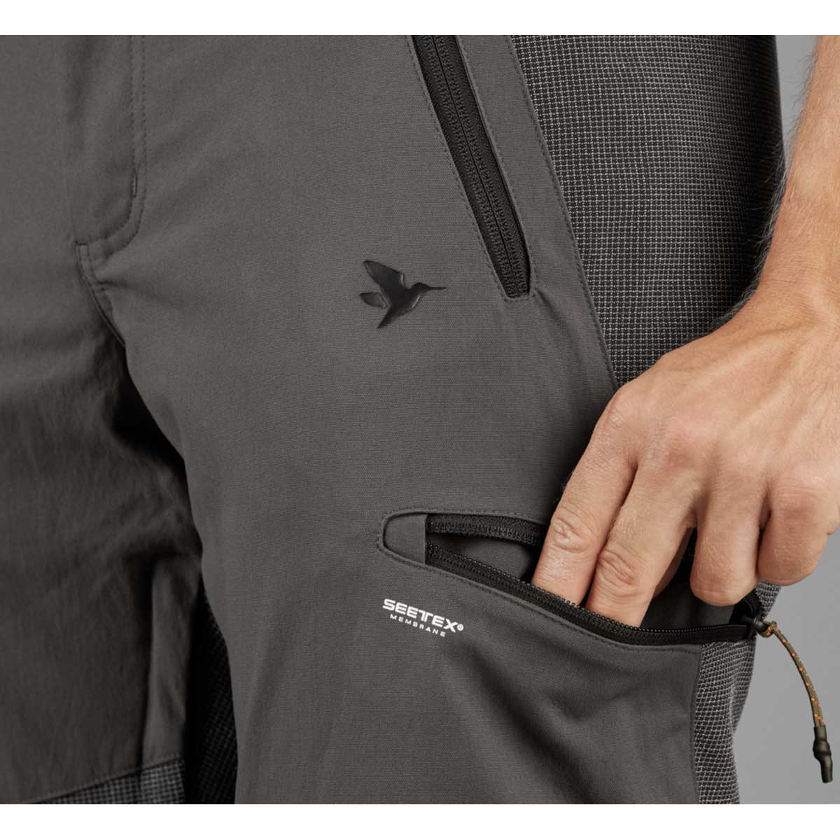 Seeland Outdoor Membrane Trousers - raven thigh pocket Seeland Outdoor Membrane Trousers - raven thigh pocket
