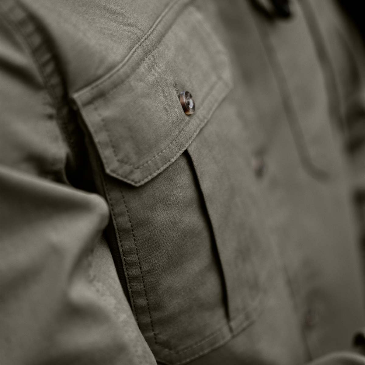 Seeland Selous L/S Cargo Shirt - Detail Seeland Selous L/S Cargo Shirt - Detail