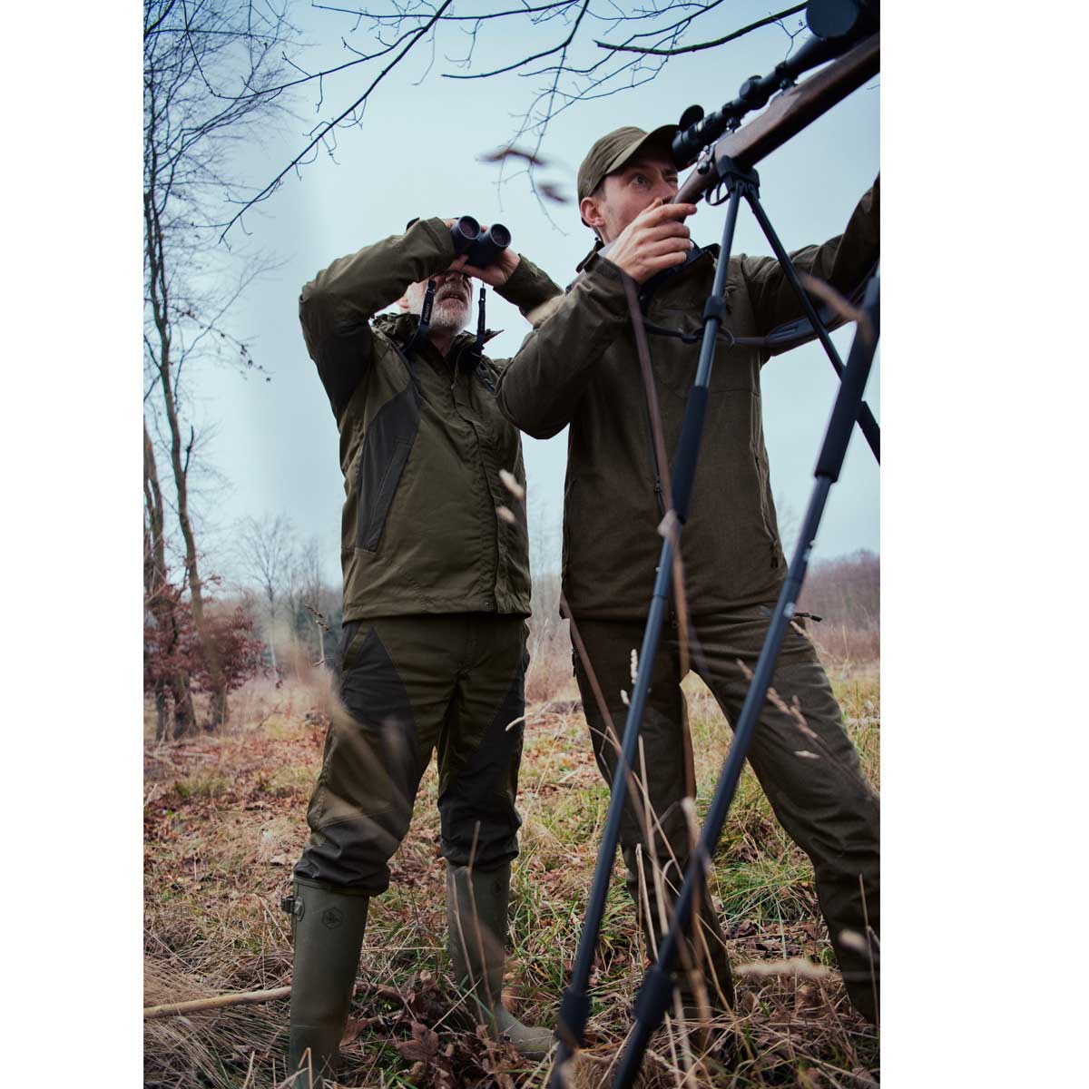 Seeland Shooting Stick - in use Seeland Shooting Stick - in use