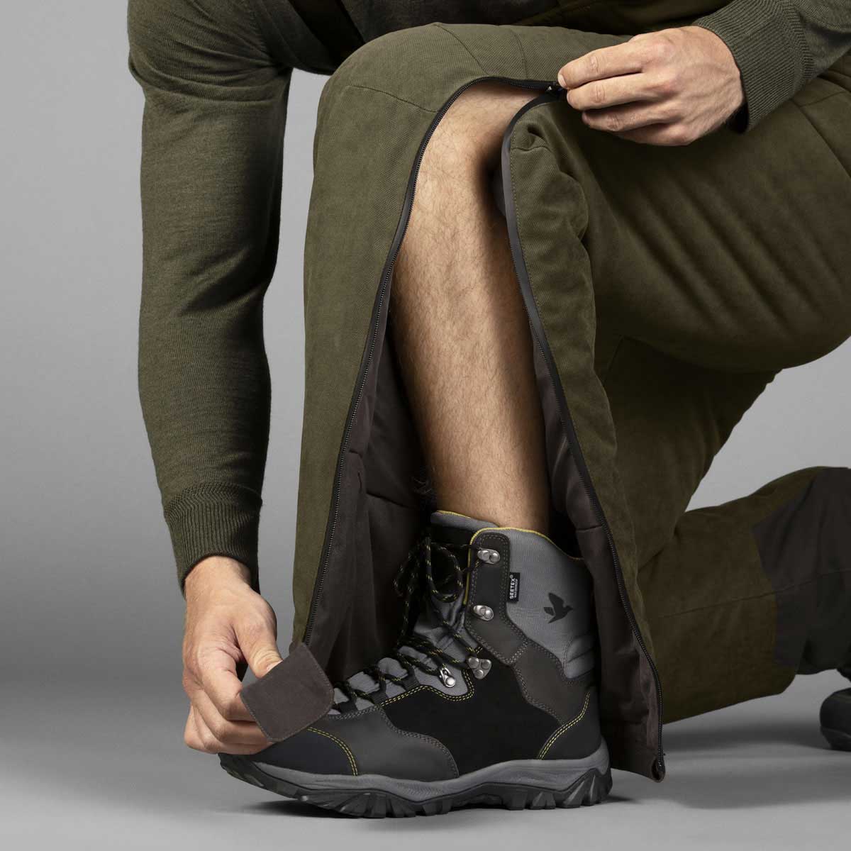 Seeland Taiga Trousers - zip detail Seeland Taiga Trousers - zip detail
