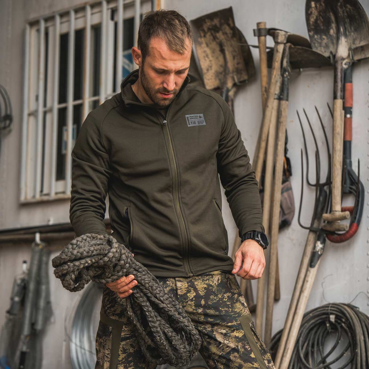 Seeland Tidal Fleece - On Model Seeland Tidal Fleece - On Model