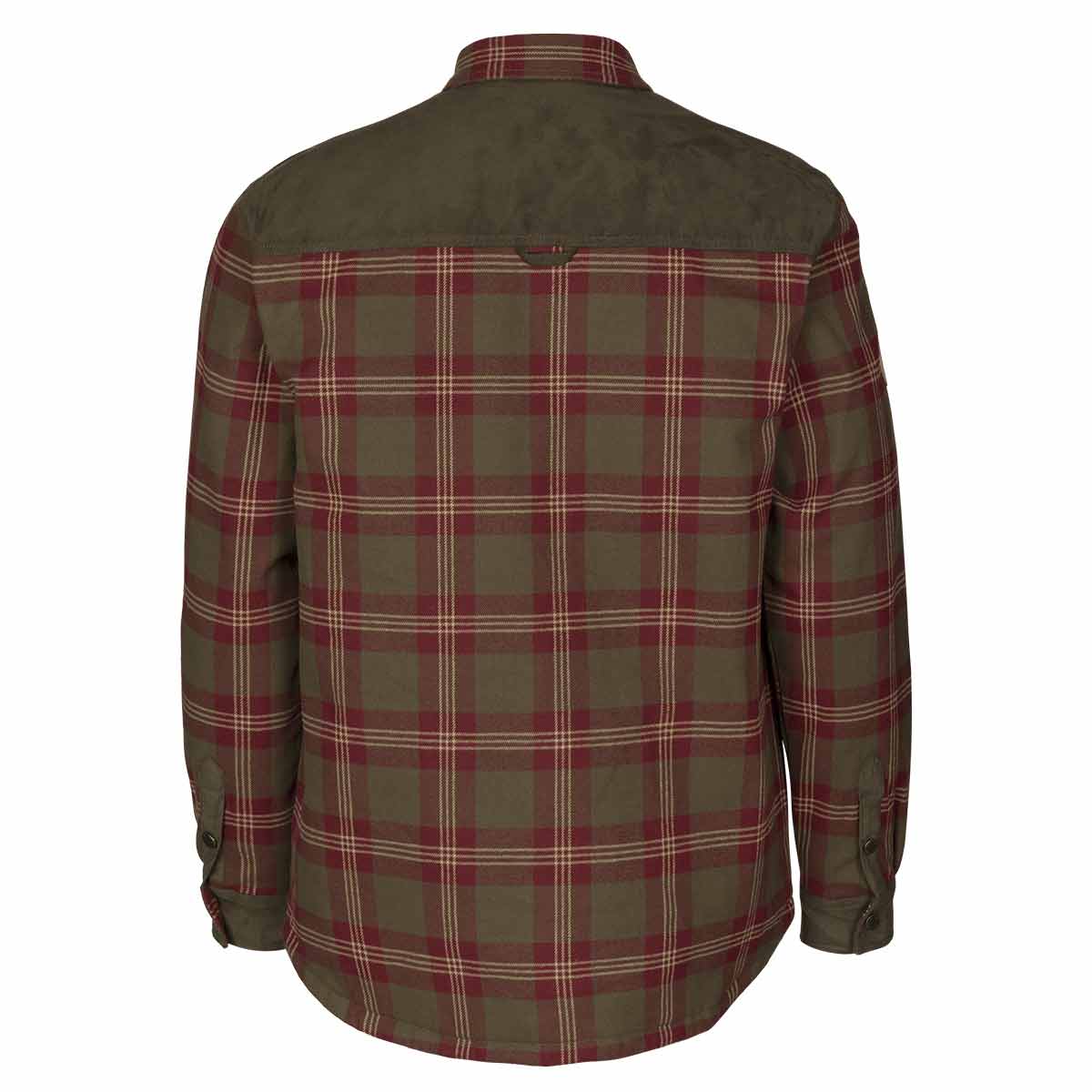 Seeland Vancouver Shirt Red Check Rear Seeland Vancouver Shirt Red Check Rear