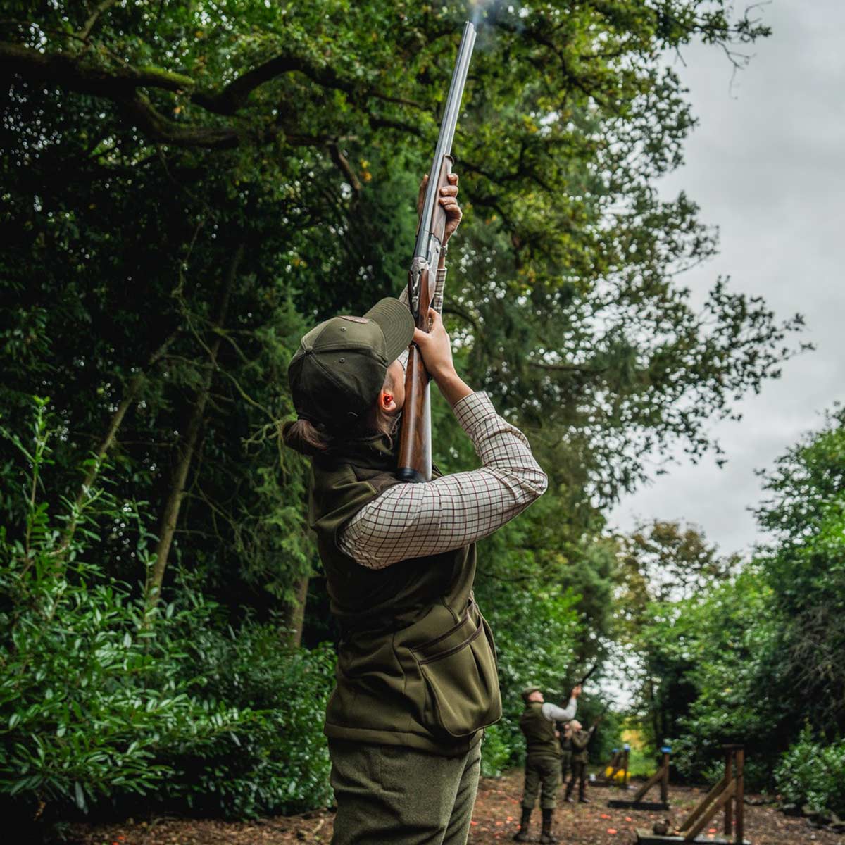 Seeland Woman Wenlock Faye Waistcoat - On Model Seeland Woman Wenlock Faye Waistcoat - On Model