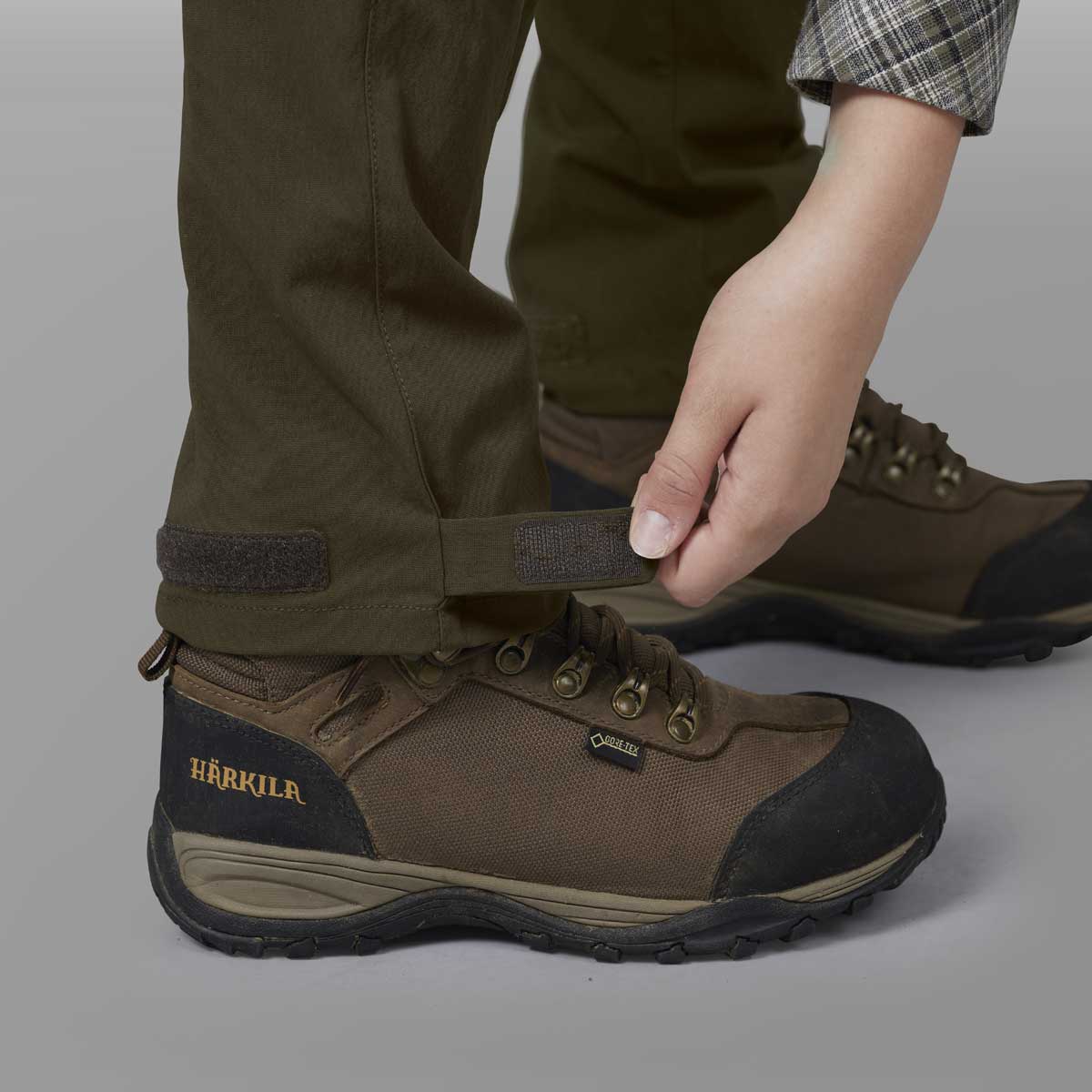 Seeland Women's Larch Stretch Trousers - Pine Green - adjustable ankles Seeland Women's Larch Stretch Trousers - Pine Green - adjustable ankles