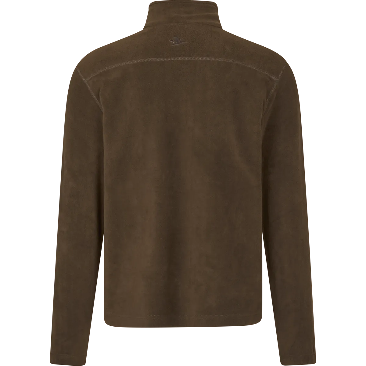 Seeland Benjamin Half Zip Fleece Pullover - Dark Brown - Rear Seeland Benjamin Half Zip Fleece Pullover - Dark Brown - Rear