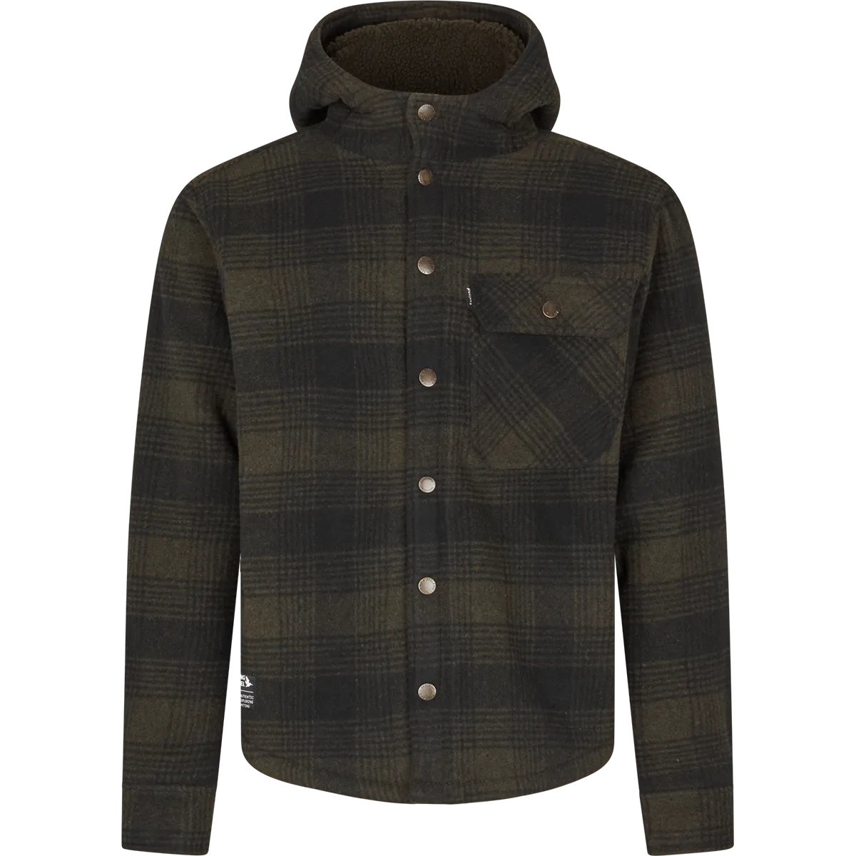 Seeland Canada Yukon Jacket - Pine Green Check - Front Seeland Canada Yukon Jacket - Pine Green Check - Front