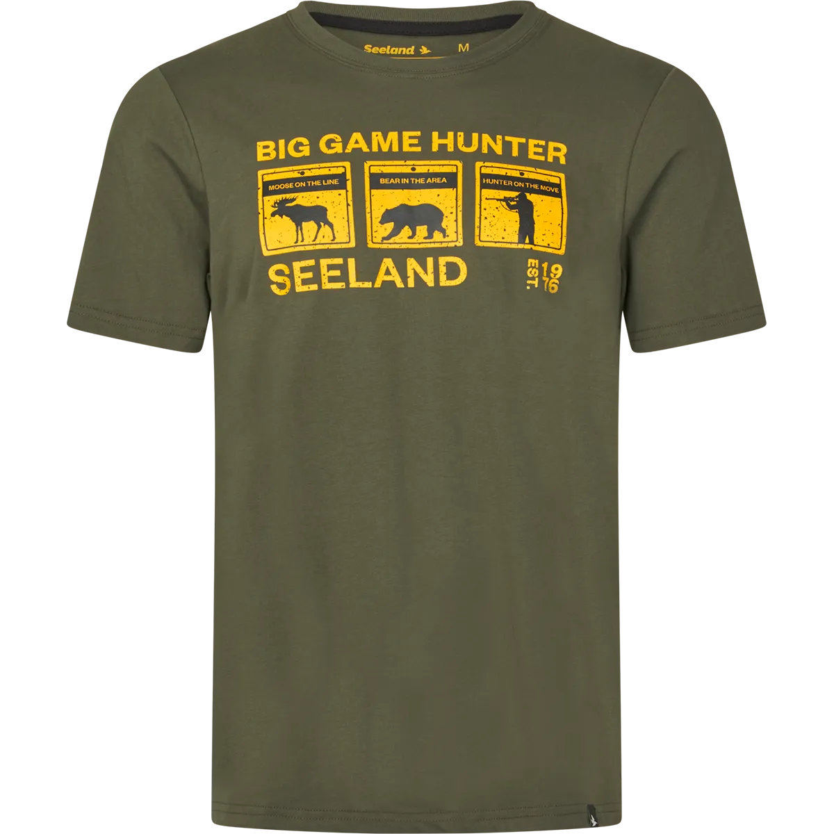 Seeland Caution T-Shirt - Front Seeland Caution T-Shirt - Front