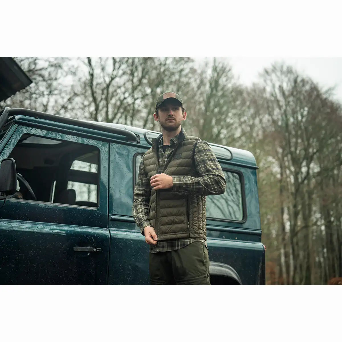 Seeland Fahrenheit Waistcoat - Worn By Model Seeland Fahrenheit Waistcoat - Worn By Model