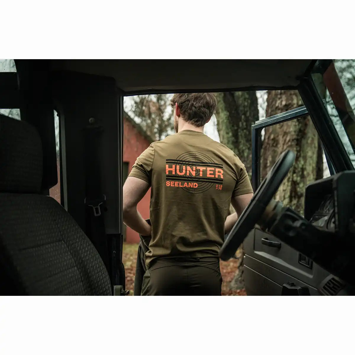 Seeland On Point T-Shirt - Worn By Model - Rear Seeland On Point T-Shirt - Worn By Model - Rear